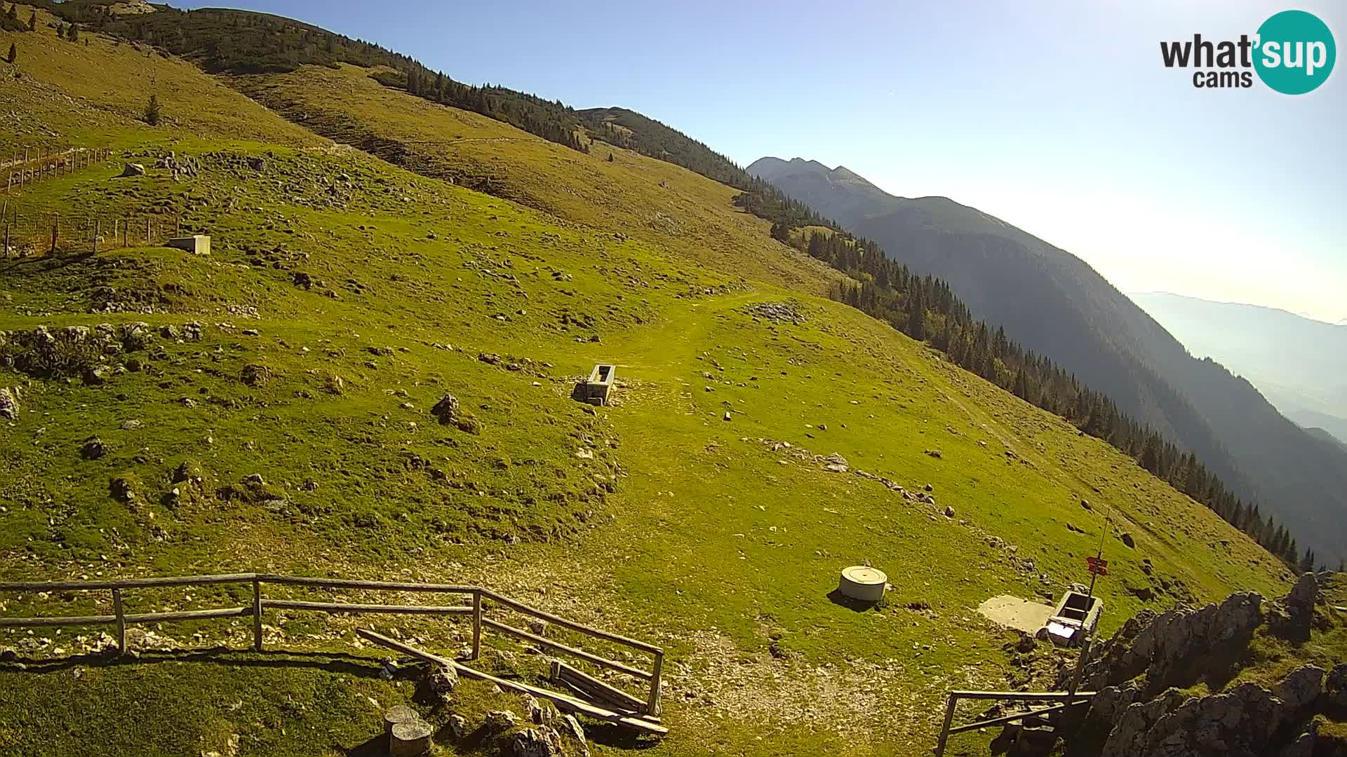 Struška nad Jesenicami Live webcam planina Svečica (Belška planina) – Karavanke – Slovenia