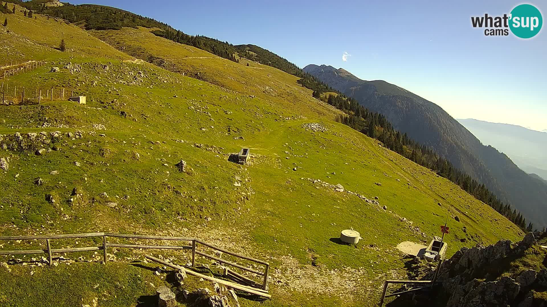 Struška nad Jesenicami Live webcam planina Svečica (Belška planina) – Karavanke – Slovenia