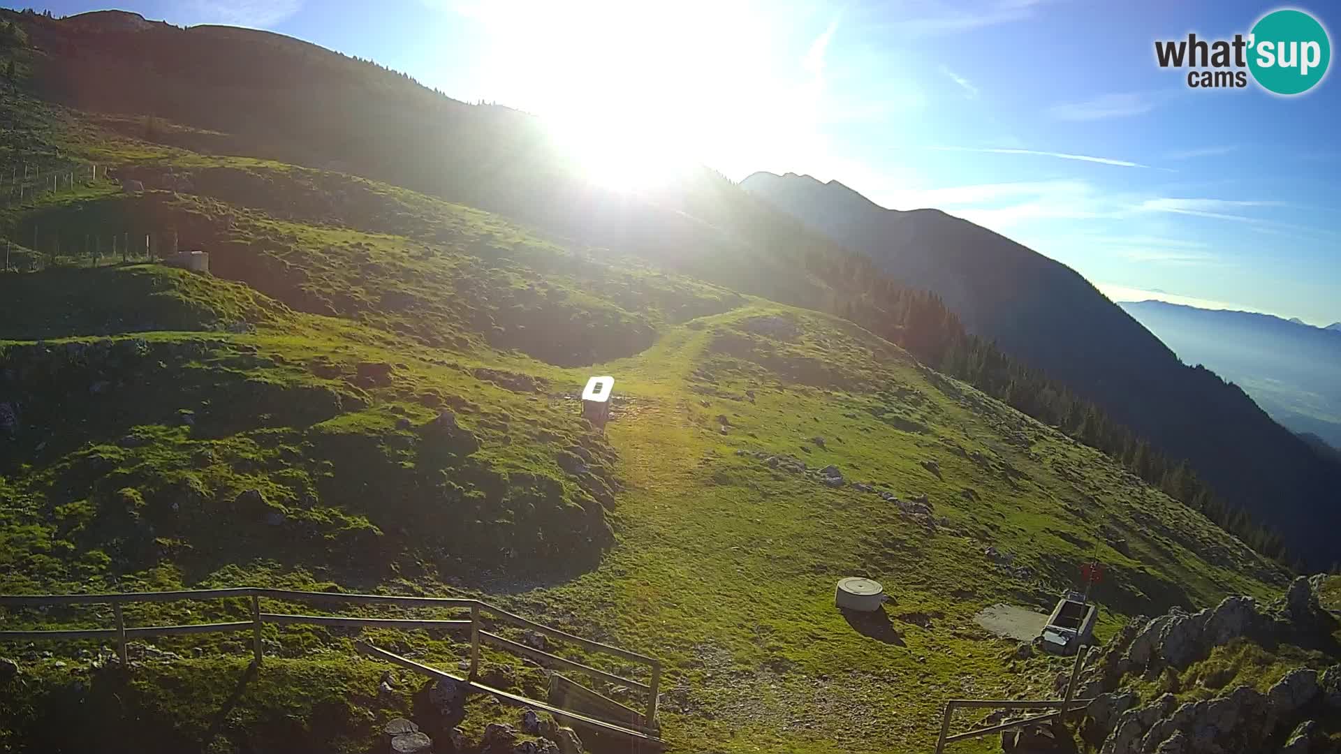 Struška nad Jesenicami Livecam planina Svečica (Belška planina) – Karavanke – Slowenien