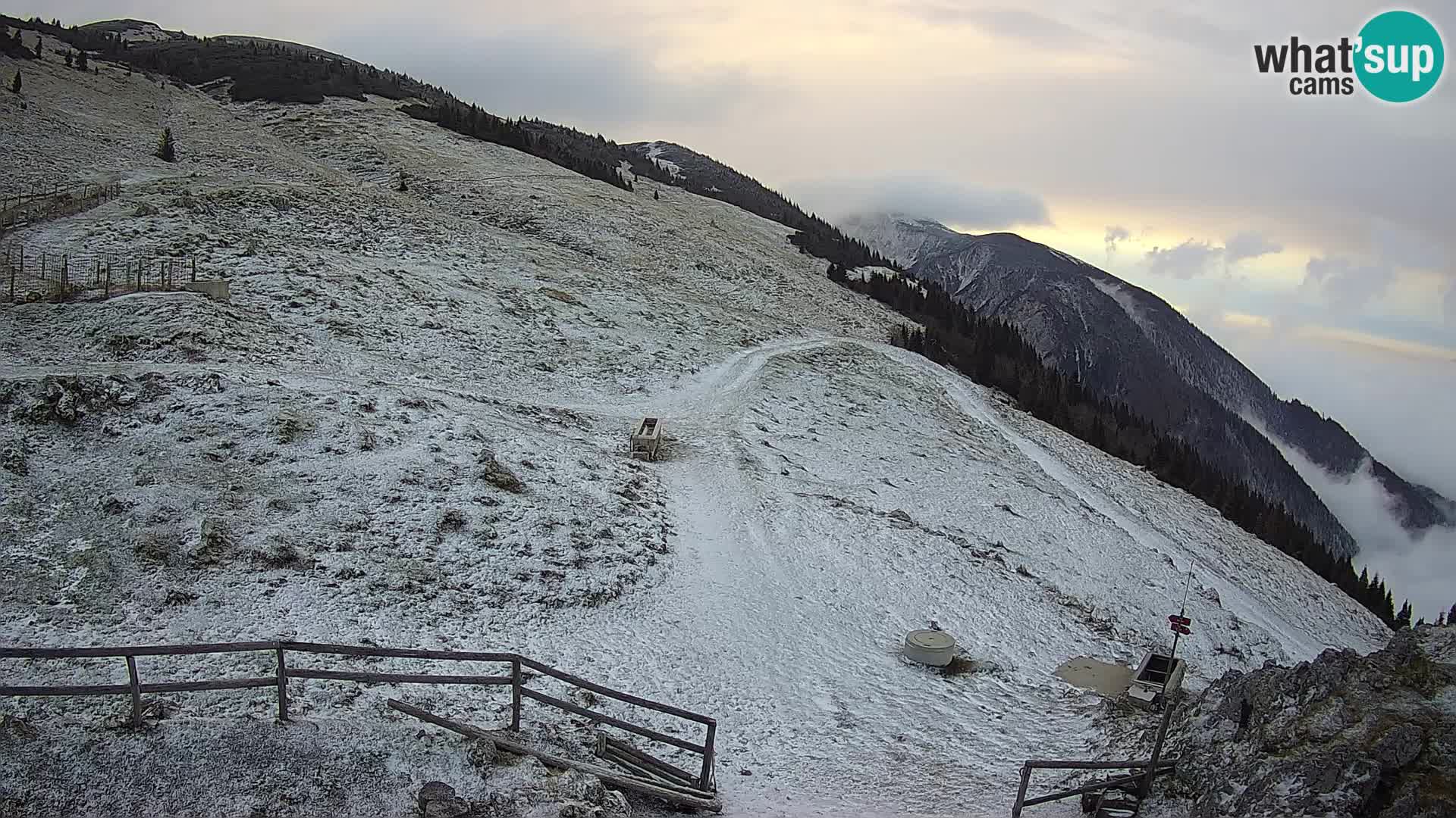 Struška nad Jesenicami web kamera planina Svečica (Belška planina) – Karavanke – Slovenija