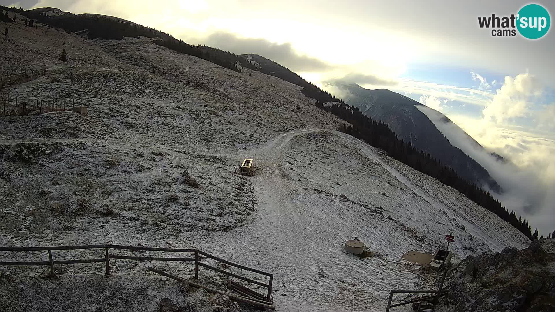 Struška nad Jesenicami web kamera planina Svečica (Belška planina) – Karavanke – Slovenija