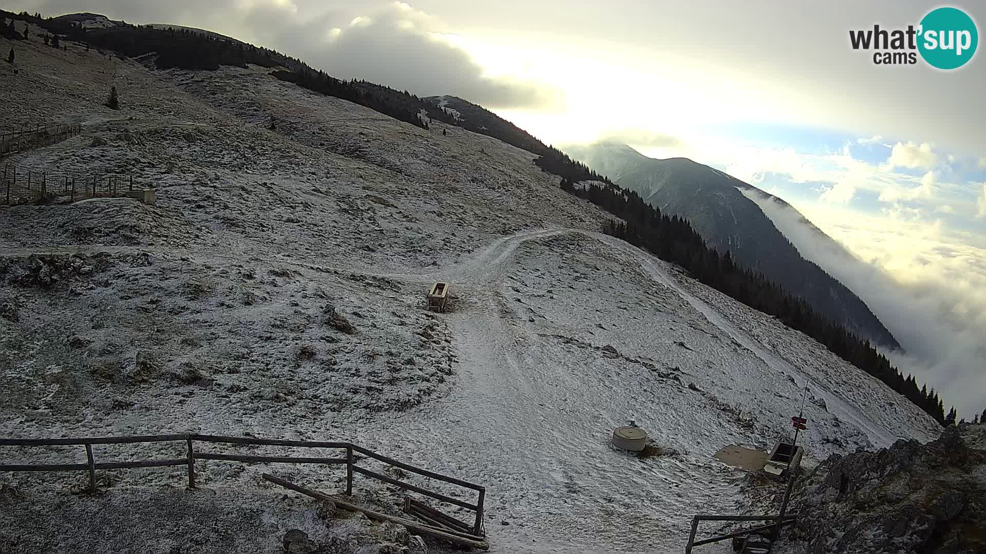 Struška nad Jesenicami web kamera planina Svečica (Belška planina) – Karavanke – Slovenija