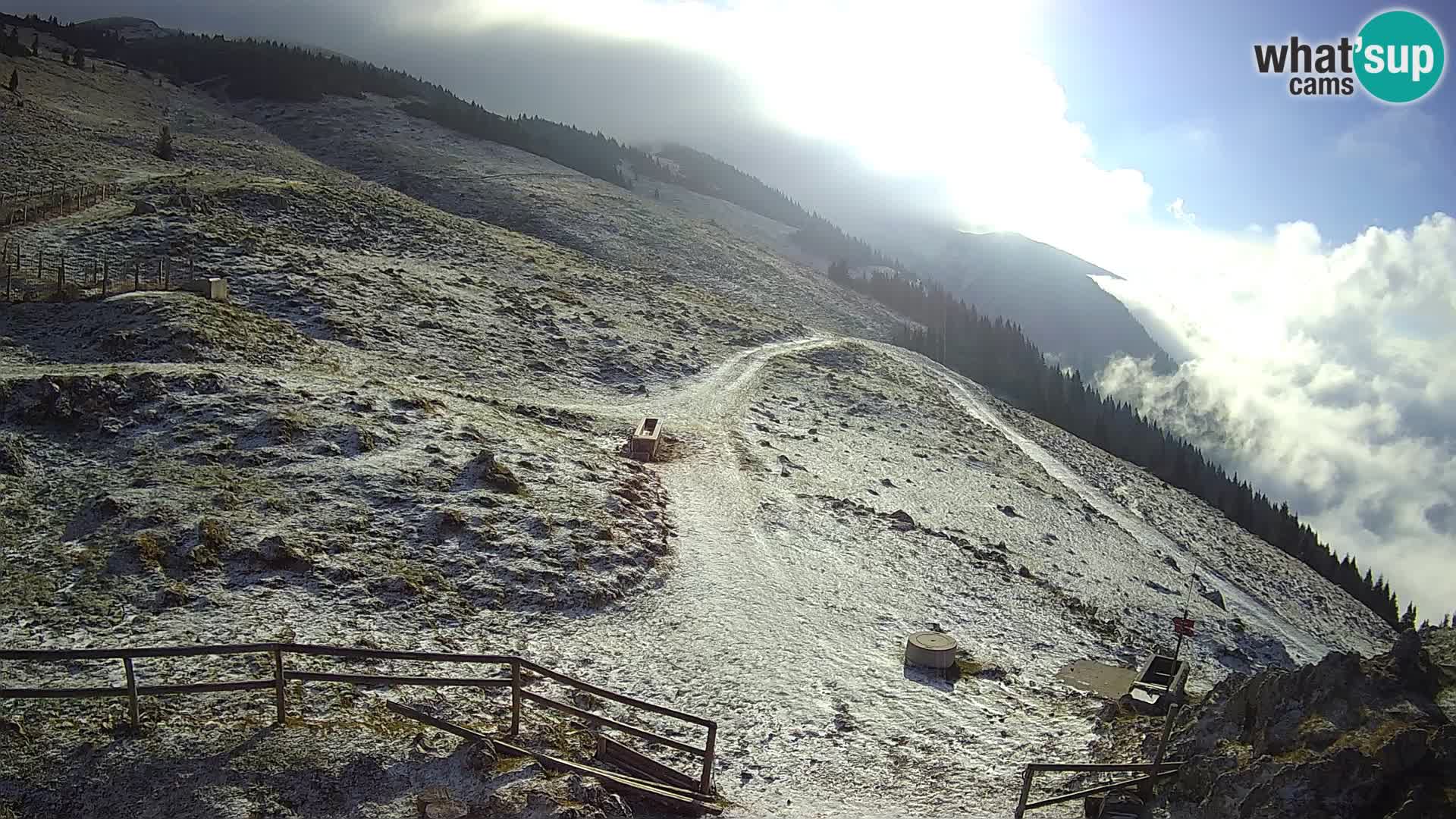 Struška nad Jesenicami Live webcam planina Svečica (Belška planina) – Karavanke – Slovenia