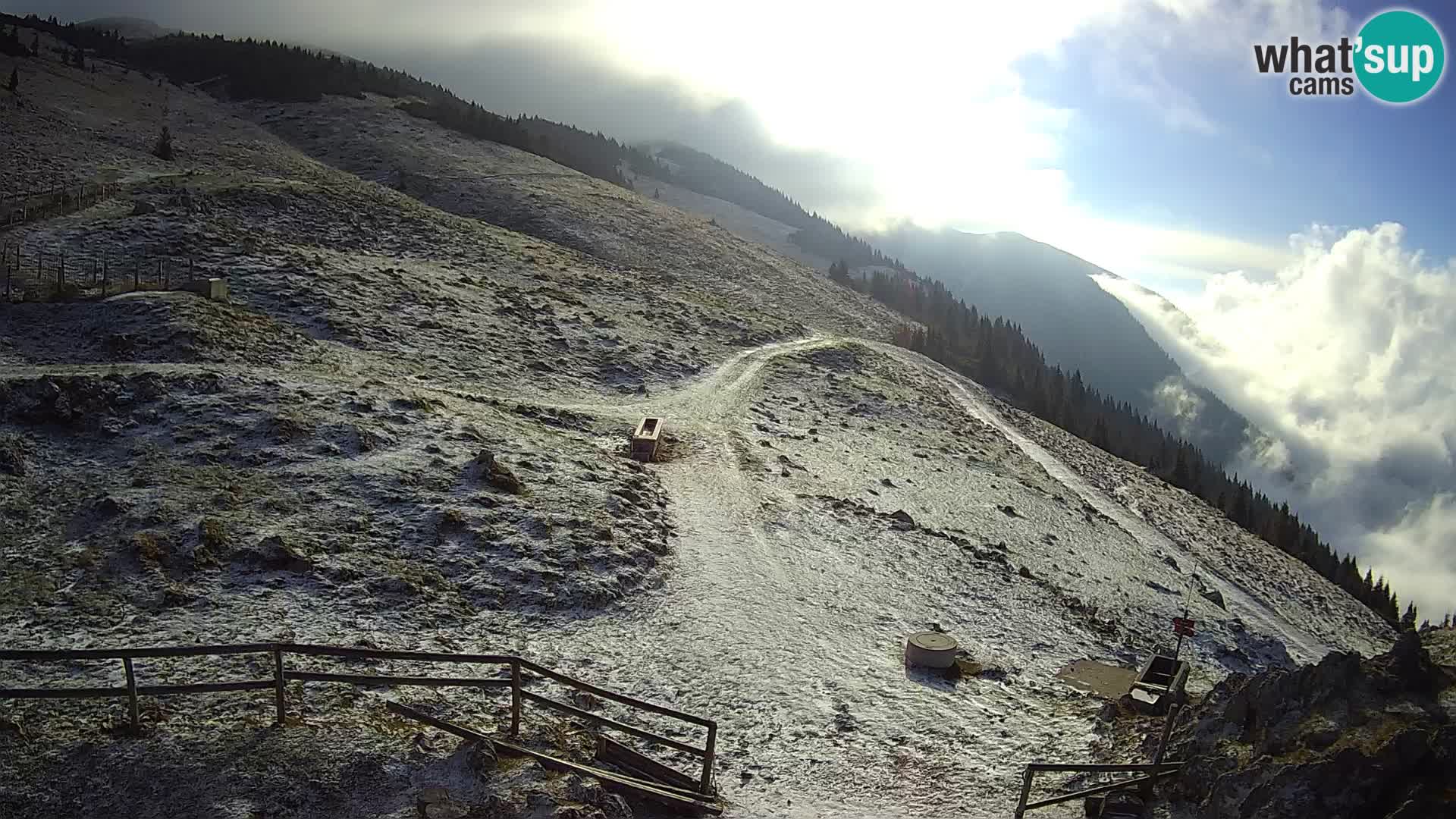 Struška nad Jesenicami Live webcam planina Svečica (Belška planina) – Karavanke – Slovenia