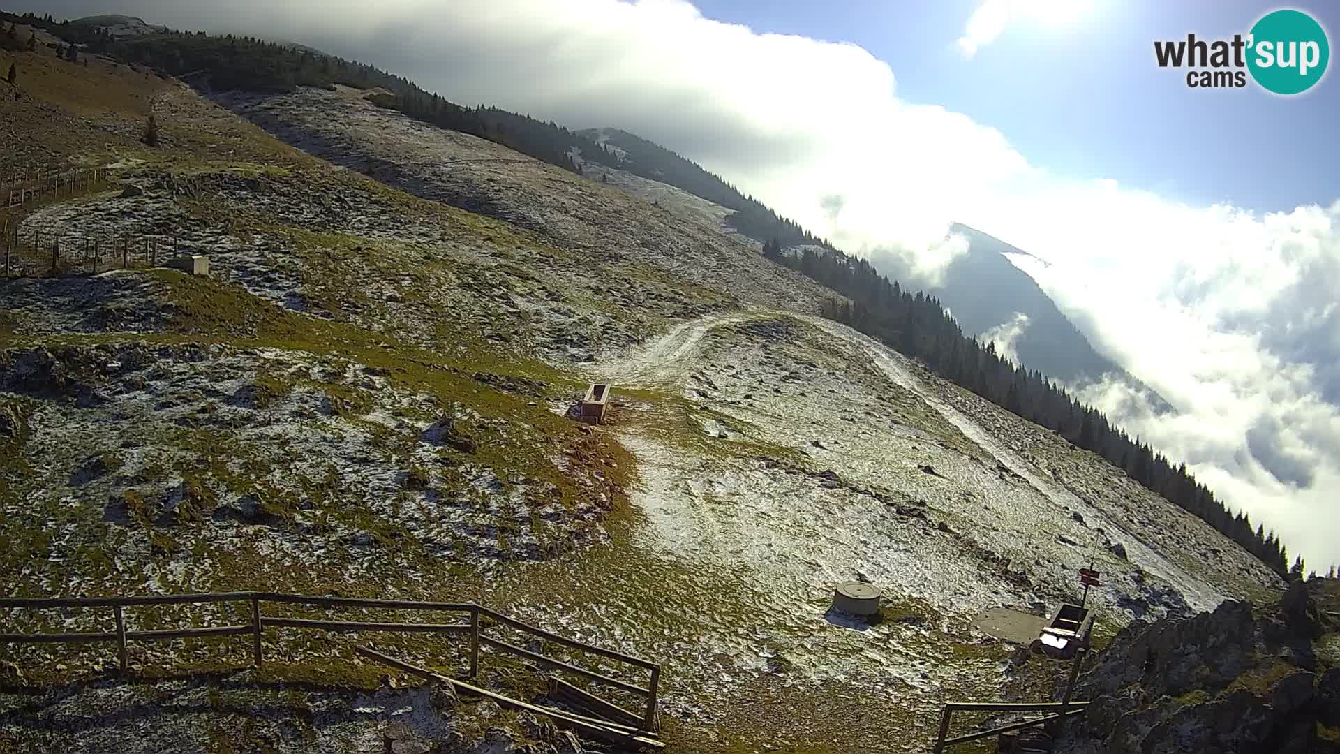 Struška nad Jesenicami camera en vivo planina Svečica (Belška planina) – Karavanke – Eslovenia