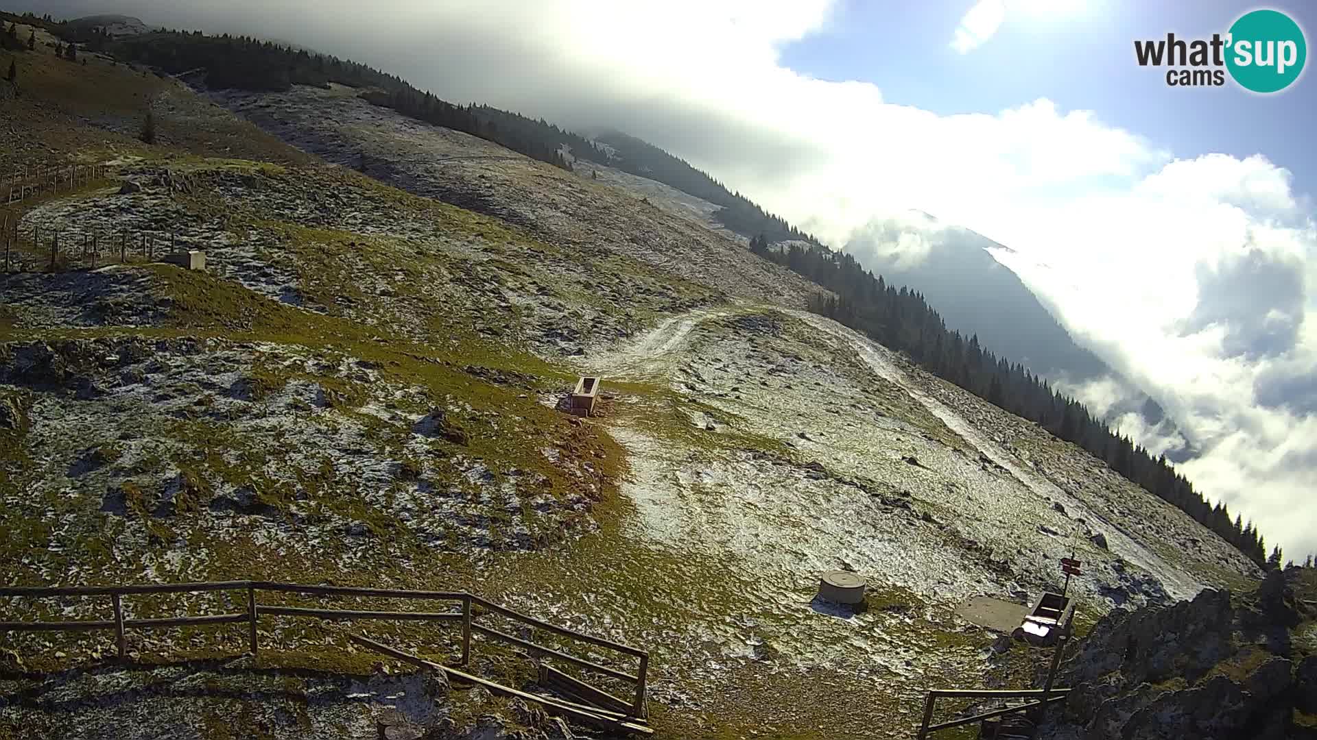 Struška nad Jesenicami camera en vivo planina Svečica (Belška planina) – Karavanke – Eslovenia