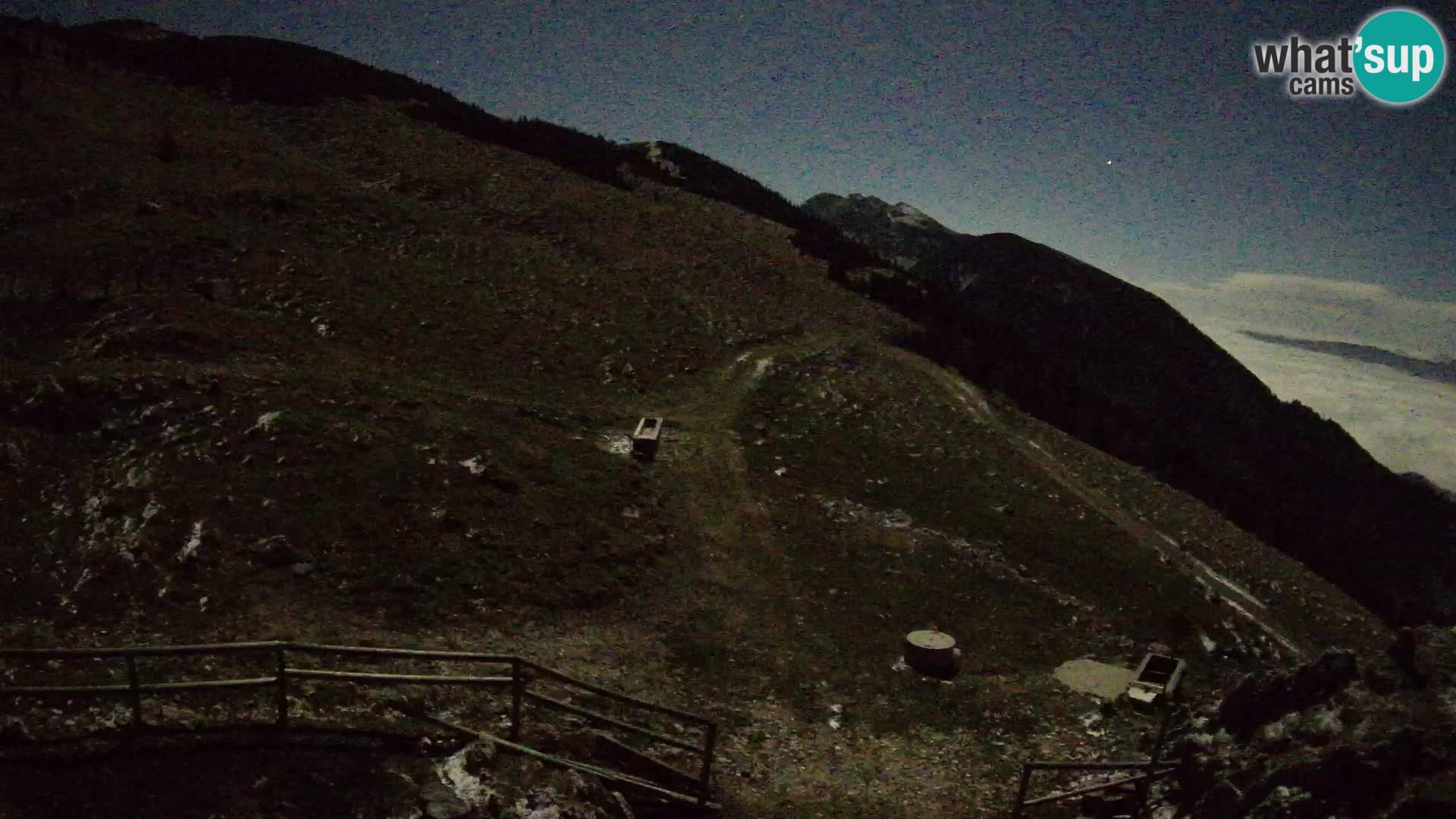 Struška nad Jesenicami spletna kamera planina Svečica (Belška planina) – Karavanke