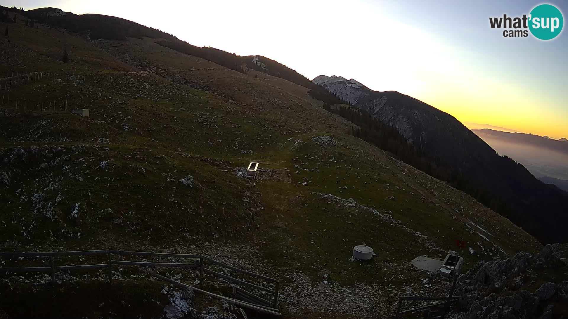 Struška nad Jesenicami Live webcam planina Svečica (Belška planina) – Karavanke – Slovénie