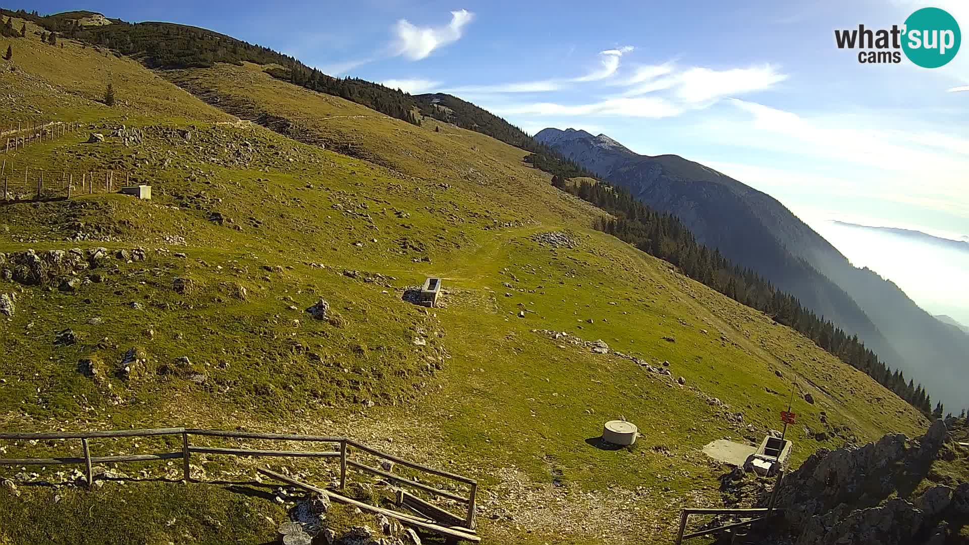 Struška nad Jesenicami Live webcam planina Svečica (Belška planina) – Karavanke – Slovenia