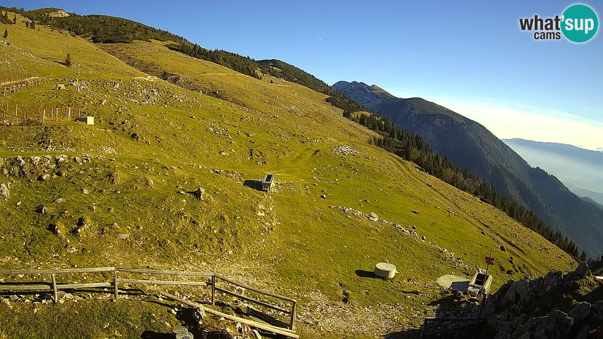 Struška nad Jesenicami Live webcam planina Svečica (Belška planina) – Karavanke – Slovenia