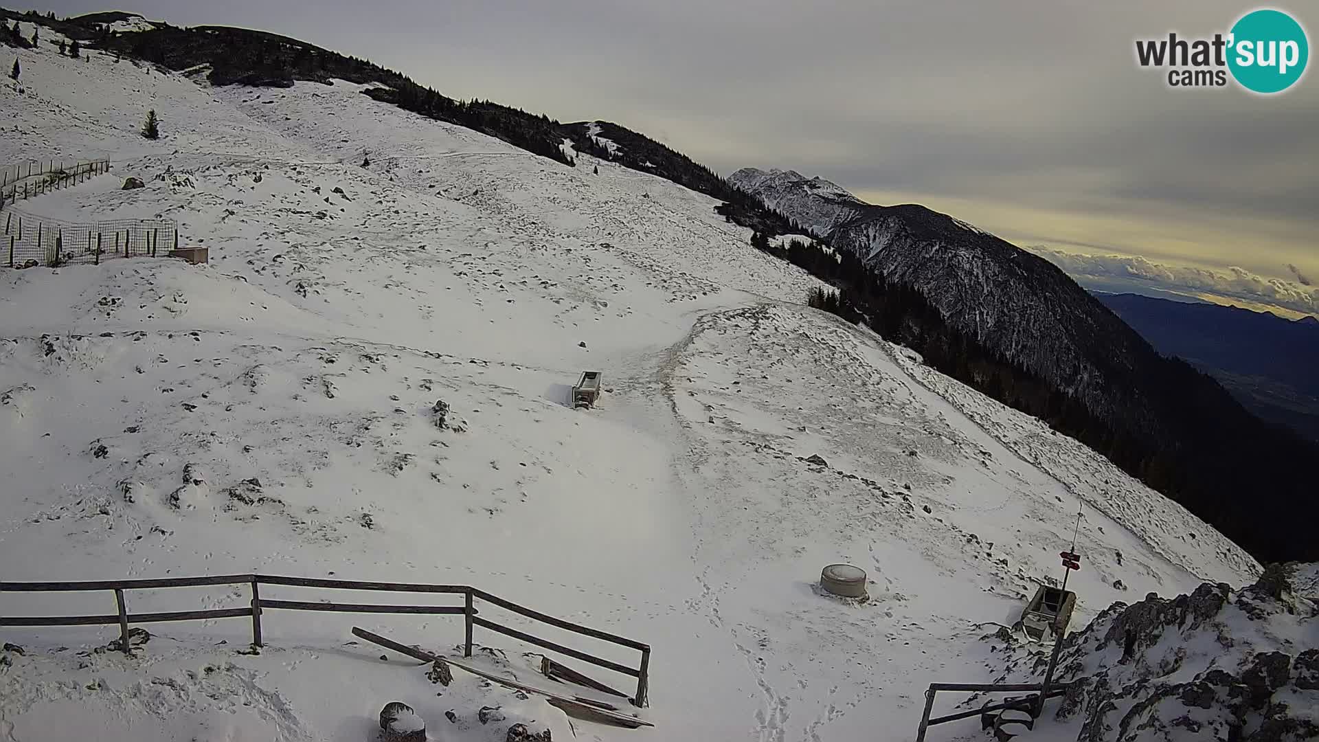 Struška nad Jesenicami Livecam planina Svečica (Belška planina) – Karavanke – Slowenien