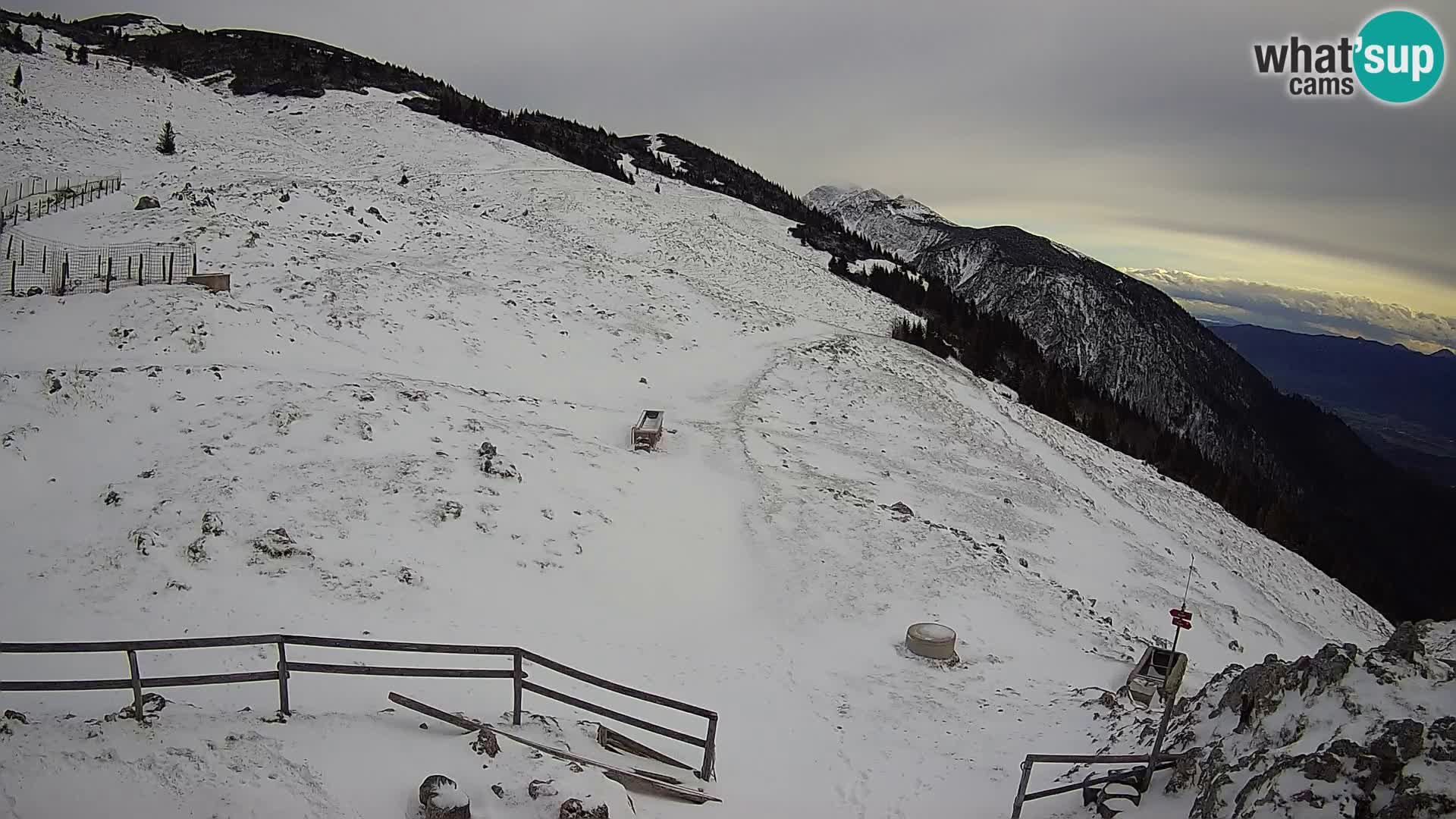 Struška nad Jesenicami Live webcam planina Svečica (Belška planina) – Karavanke – Slovenia