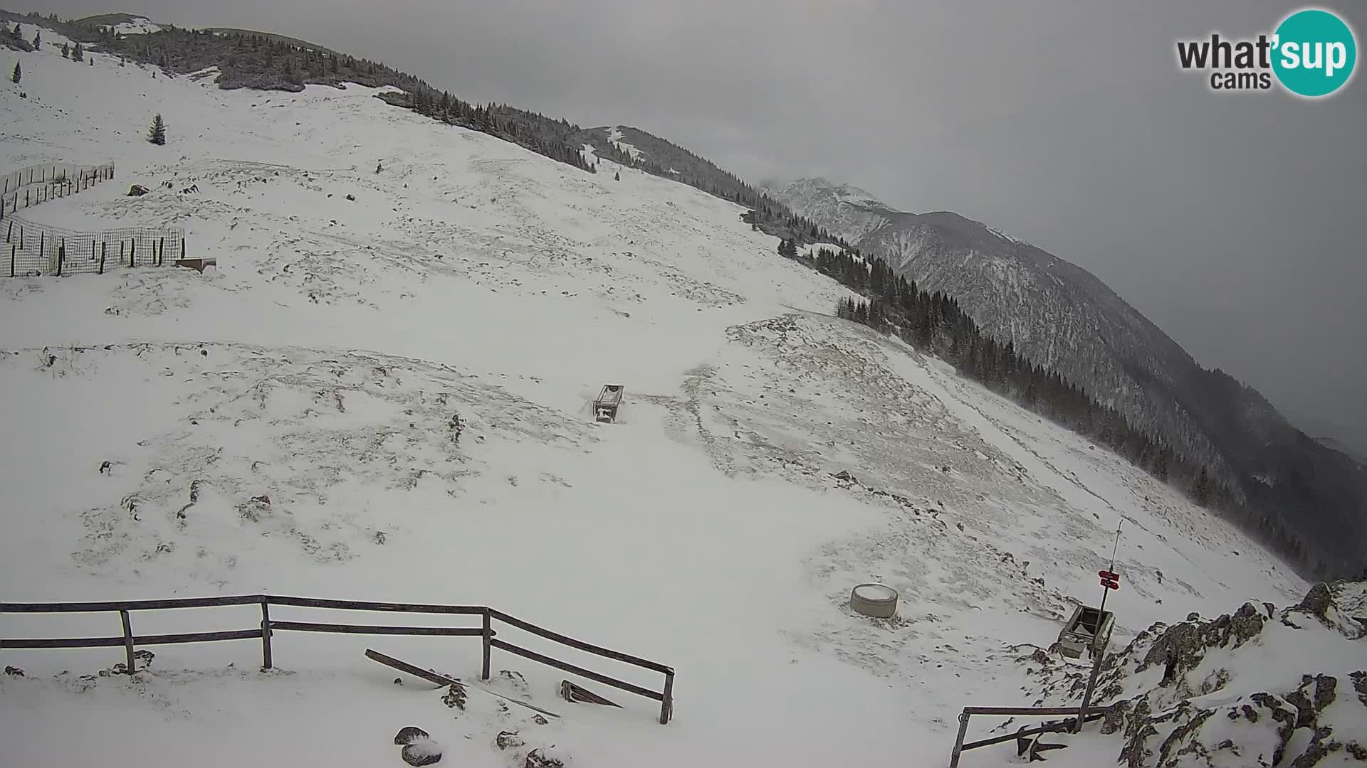 Struška nad Jesenicami Live webcam planina Svečica (Belška planina) – Karavanke – Slovenia