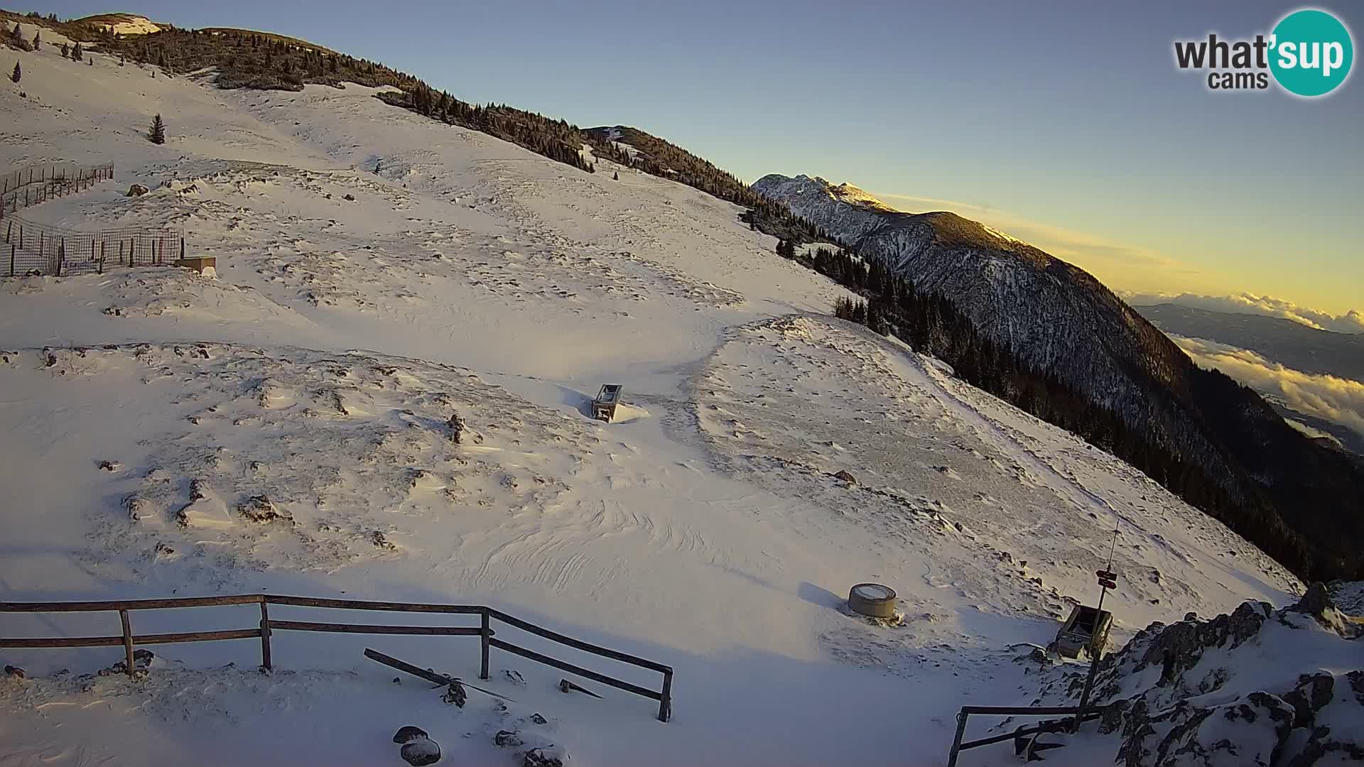 Struška nad Jesenicami camera en vivo planina Svečica (Belška planina) – Karavanke – Eslovenia