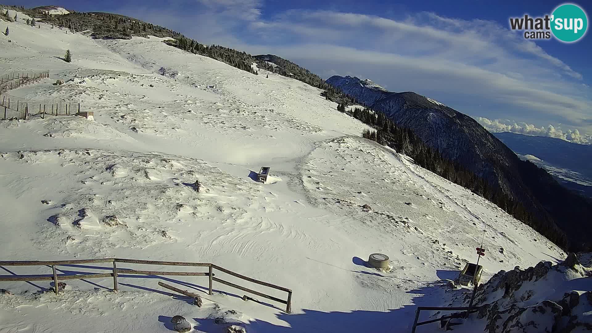 Struška nad Jesenicami Live webcam planina Svečica (Belška planina) – Karavanke – Slovenia