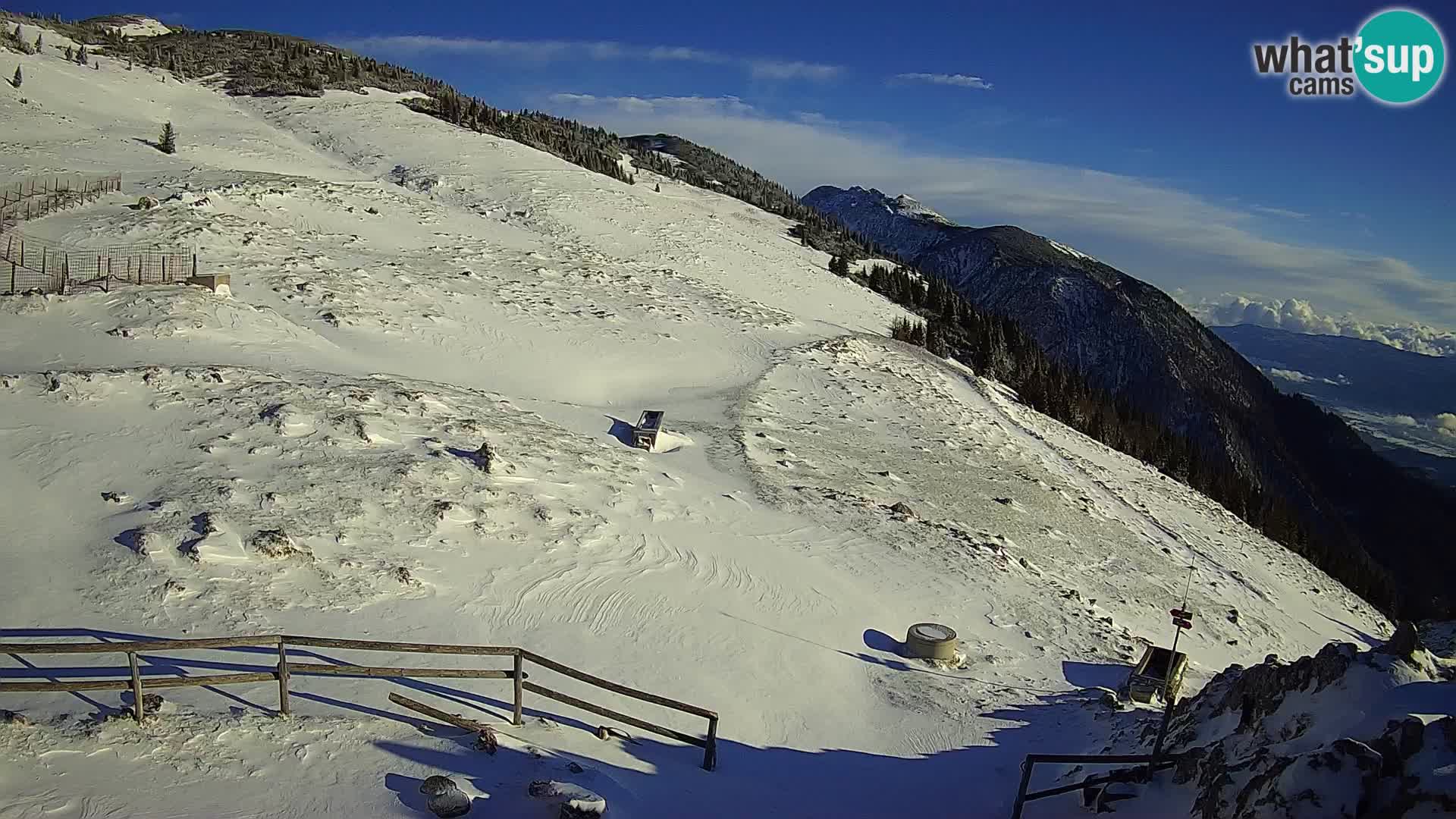 Struška nad Jesenicami Live webcam planina Svečica (Belška planina) – Karavanke – Slovenia