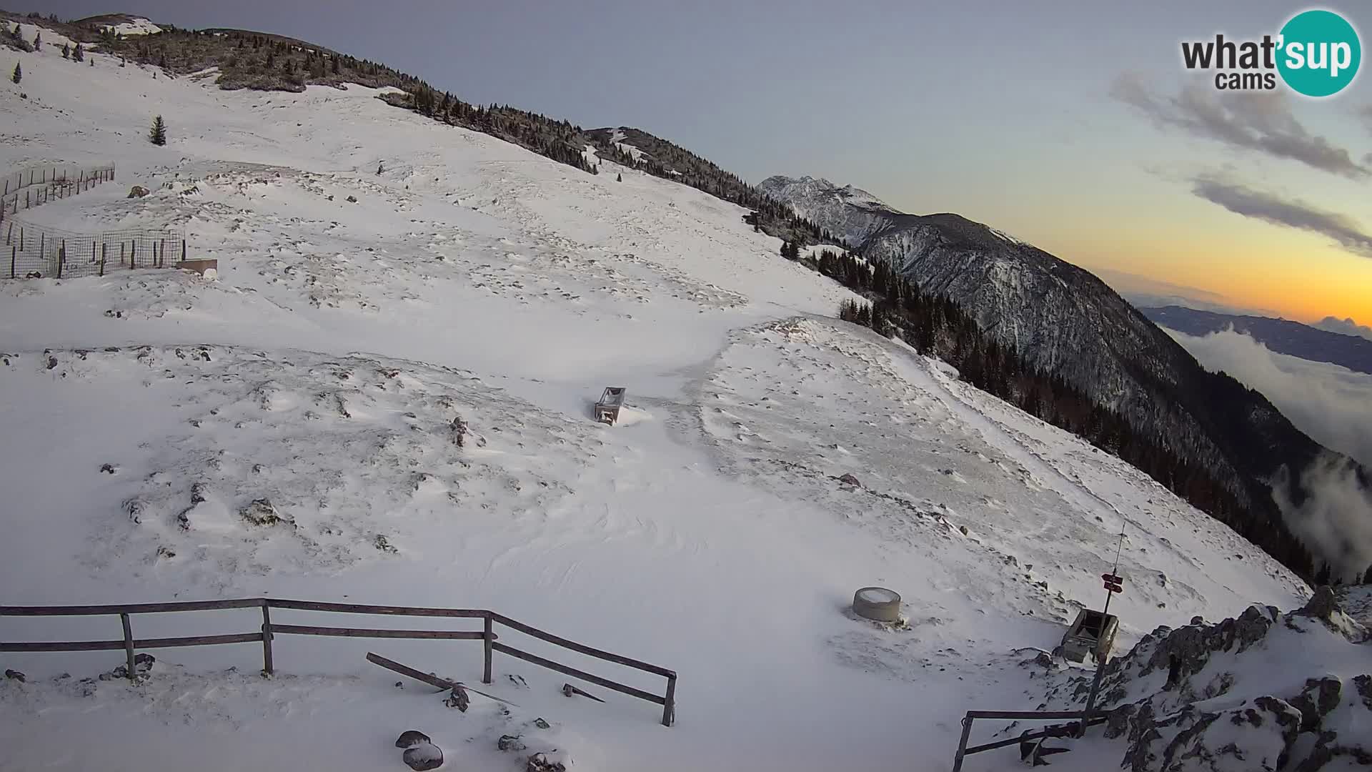 Struška nad Jesenicami camera en vivo planina Svečica (Belška planina) – Karavanke – Eslovenia