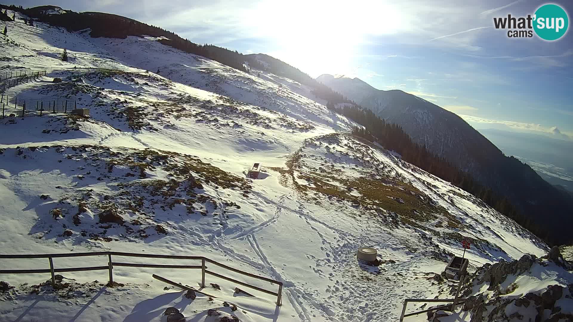 Struška nad Jesenicami camera en vivo planina Svečica (Belška planina) – Karavanke – Eslovenia