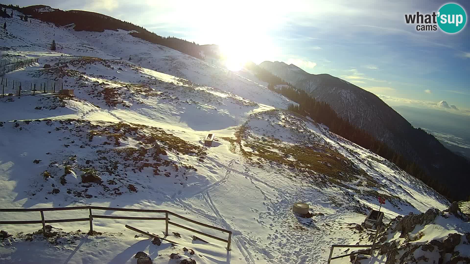 Struška nad Jesenicami Live webcam planina Svečica (Belška planina) – Karavanke – Slovenia