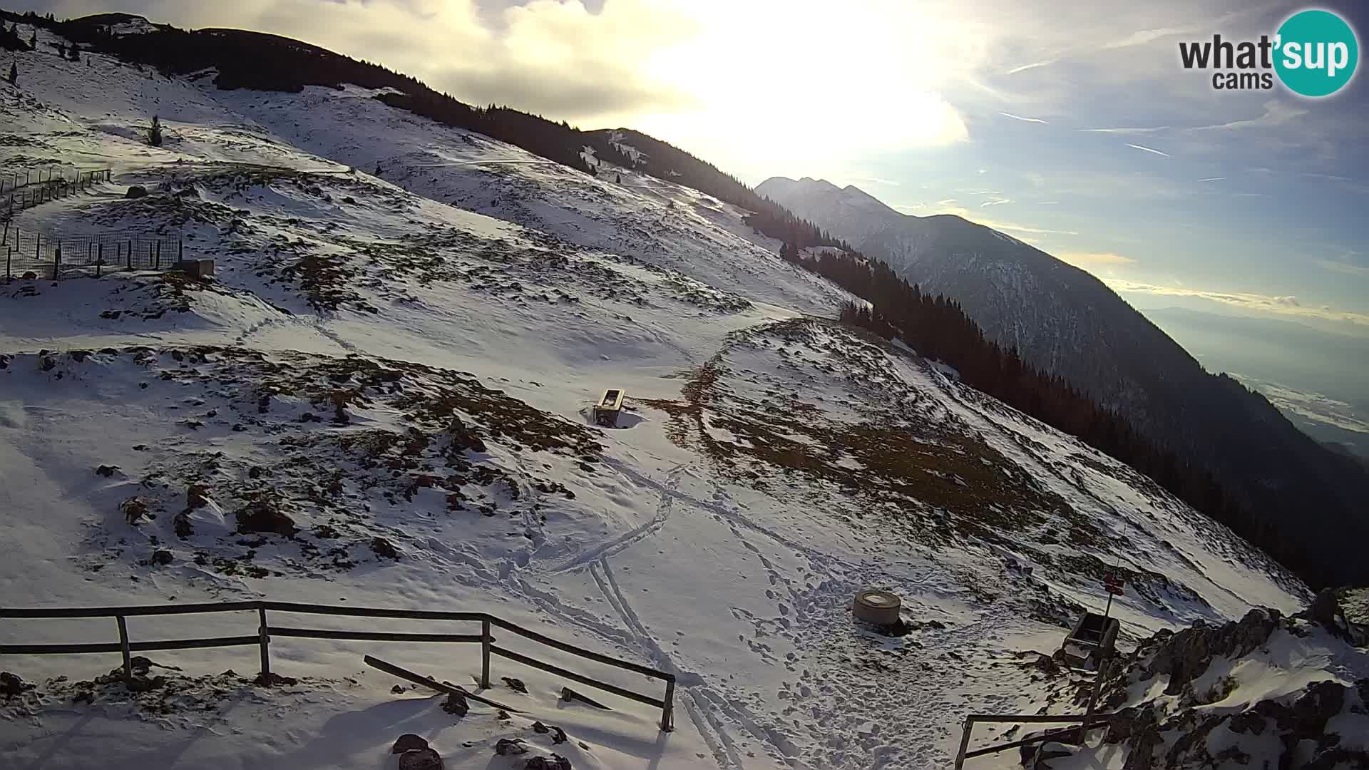 Struška nad Jesenicami camera en vivo planina Svečica (Belška planina) – Karavanke – Eslovenia