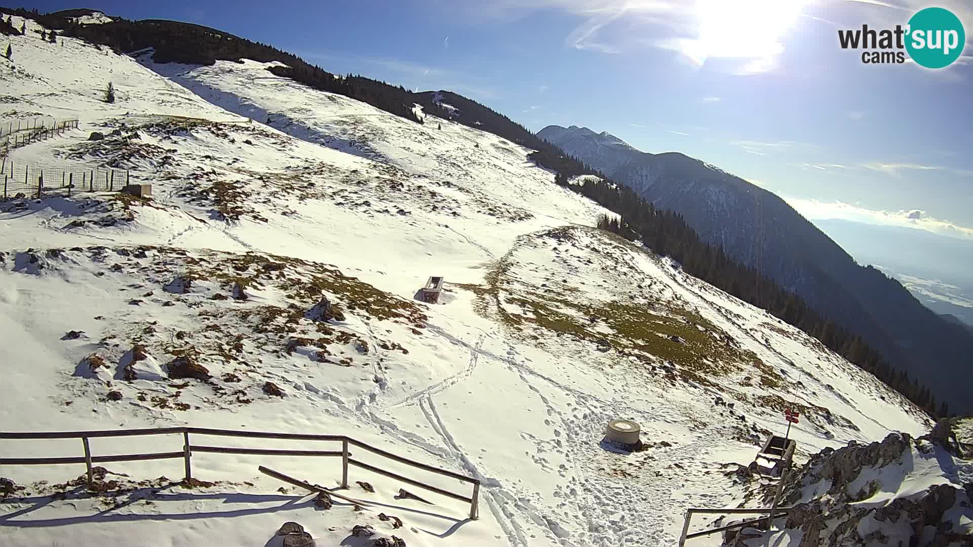 Struška nad Jesenicami Live webcam planina Svečica (Belška planina) – Karavanke – Slovenia