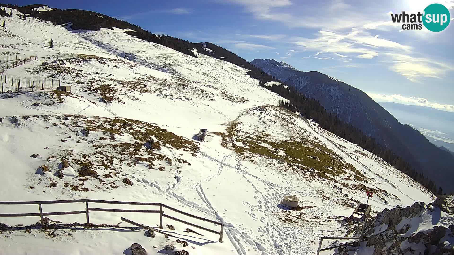 Struška nad Jesenicami Live webcam planina Svečica (Belška planina) – Karavanke – Slovenia