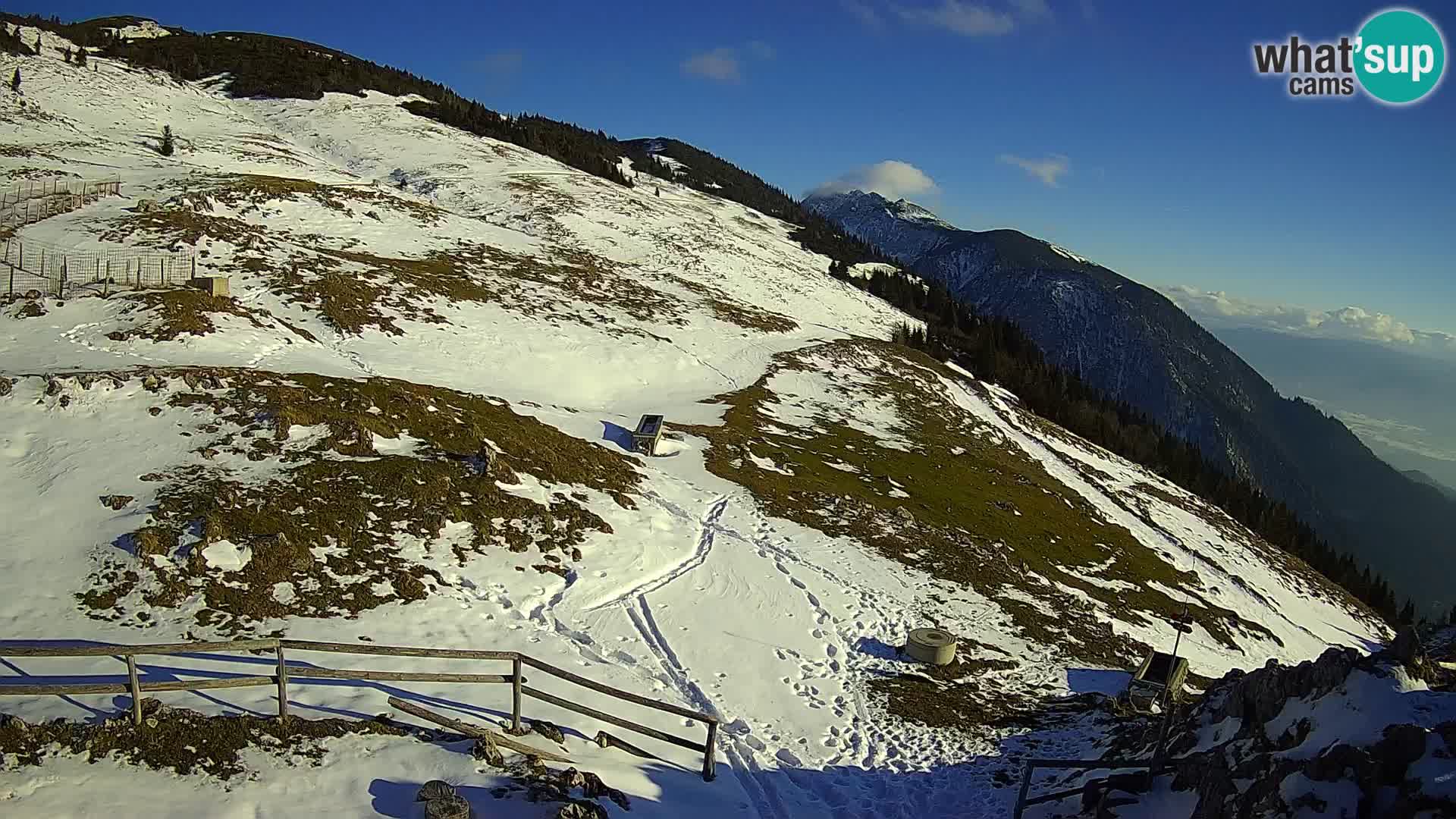 Struška nad Jesenicami Live webcam planina Svečica (Belška planina) – Karavanke – Slovenia