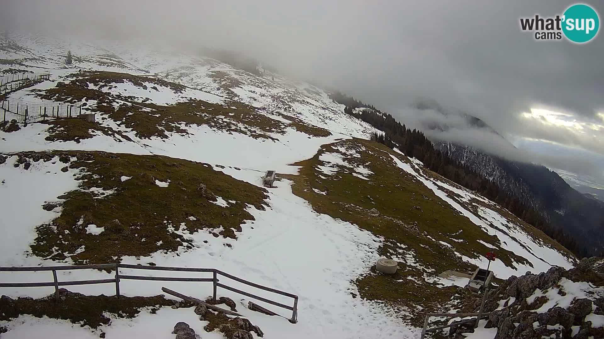 Struška nad Jesenicami camera en vivo planina Svečica (Belška planina) – Karavanke – Eslovenia