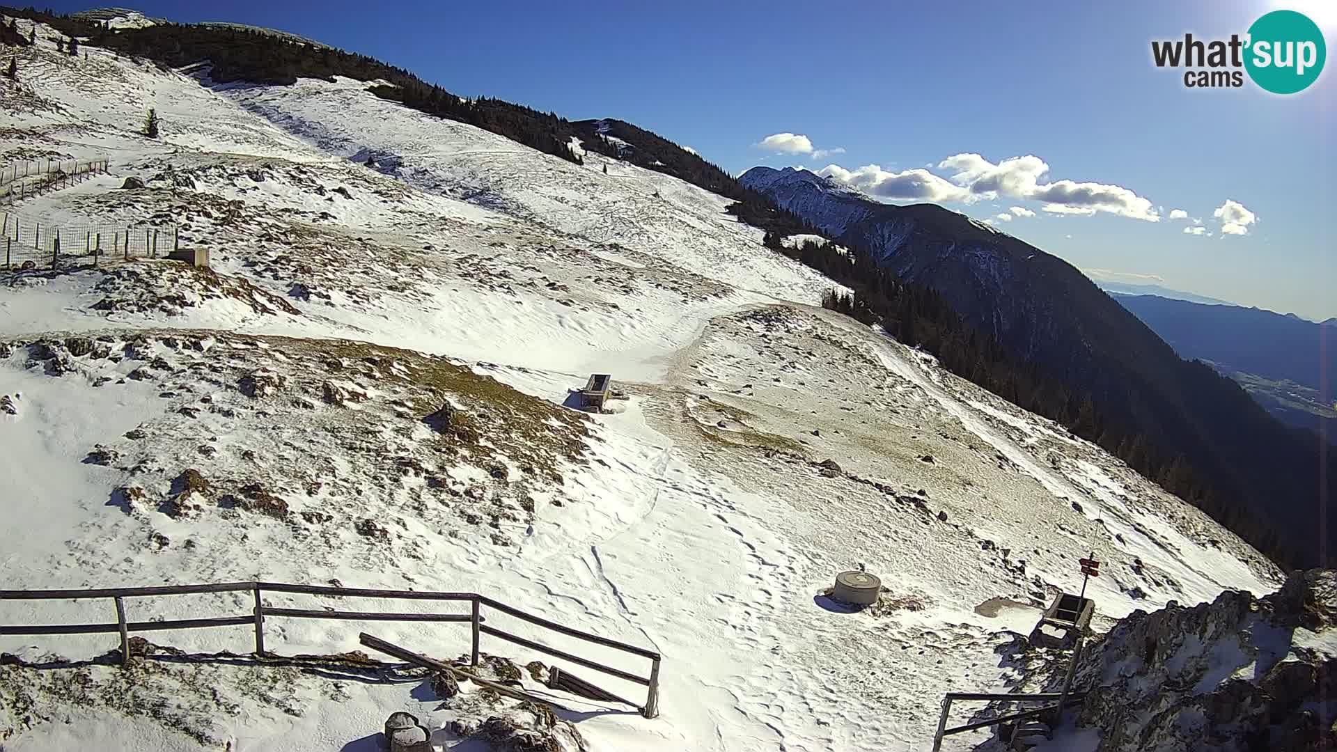 Struška nad Jesenicami camera en vivo planina Svečica (Belška planina) – Karavanke – Eslovenia