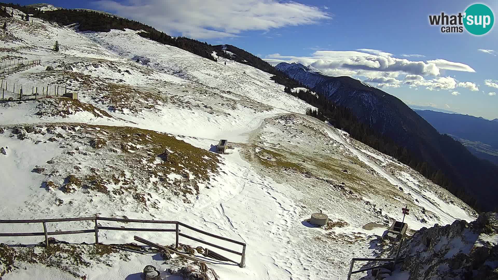 Struška nad Jesenicami camera en vivo planina Svečica (Belška planina) – Karavanke – Eslovenia