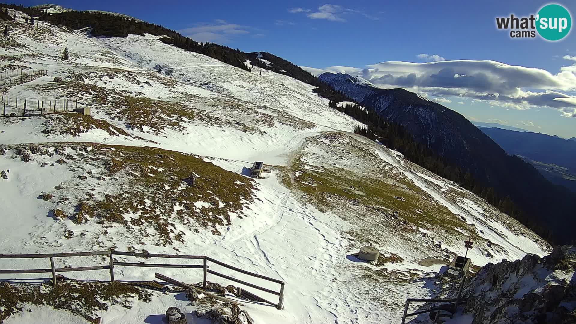 Struška nad Jesenicami web kamera planina Svečica (Belška planina) – Karavanke – Slovenija