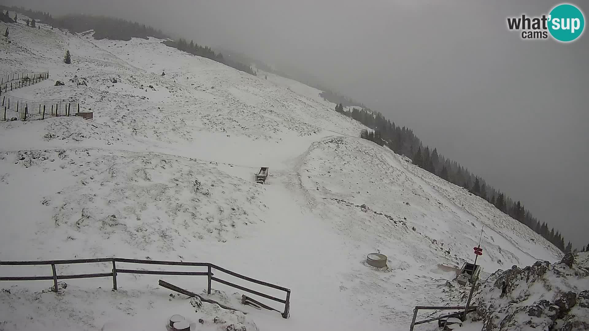 Struška nad Jesenicami web kamera planina Svečica (Belška planina) – Karavanke – Slovenija