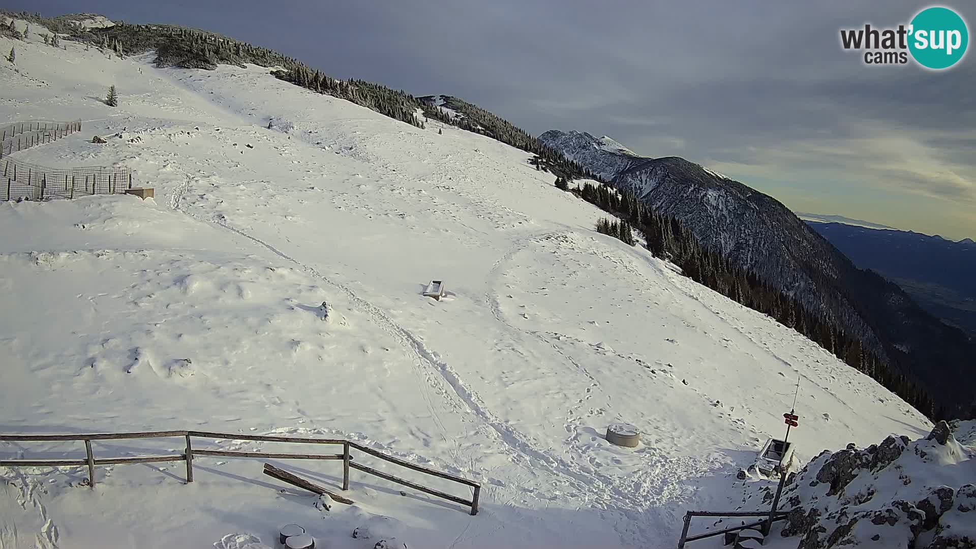 Struška nad Jesenicami Live webcam planina Svečica (Belška planina) – Karavanke – Slovenia