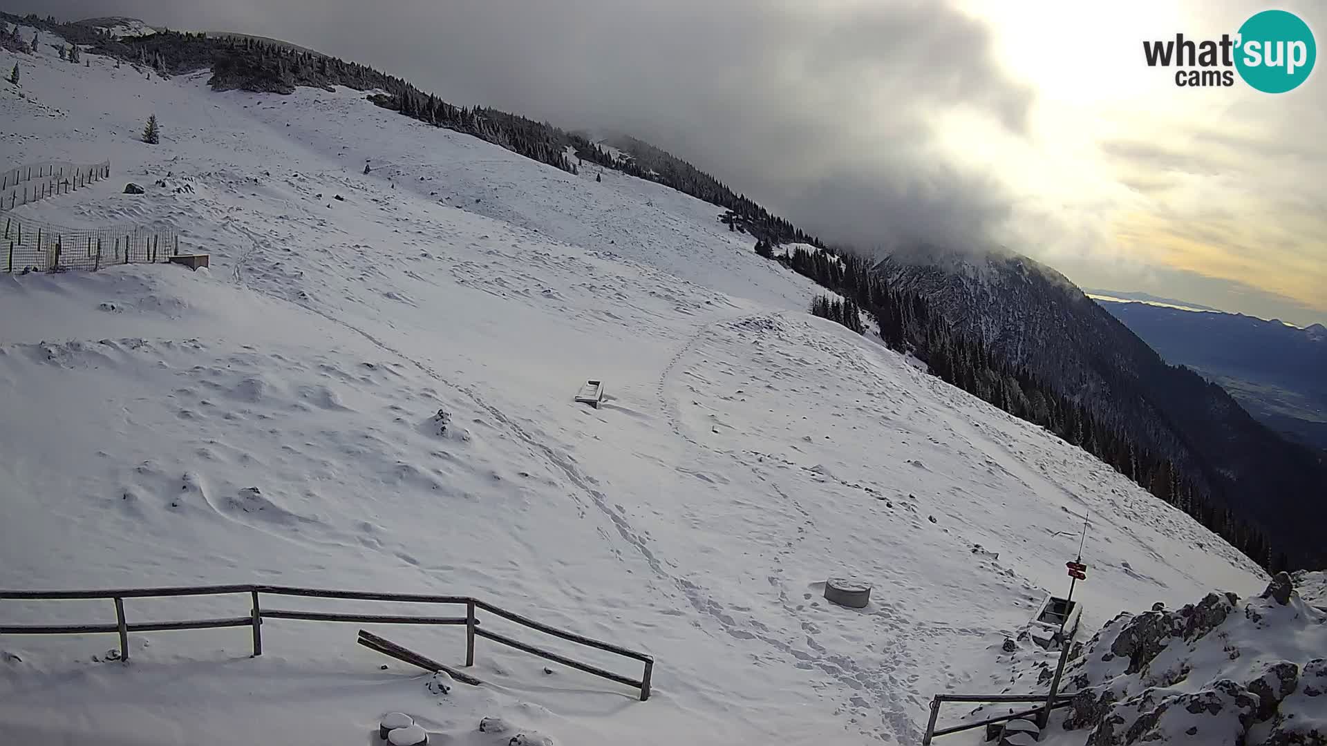 Struška nad Jesenicami Live webcam planina Svečica (Belška planina) – Karavanke – Slovenia