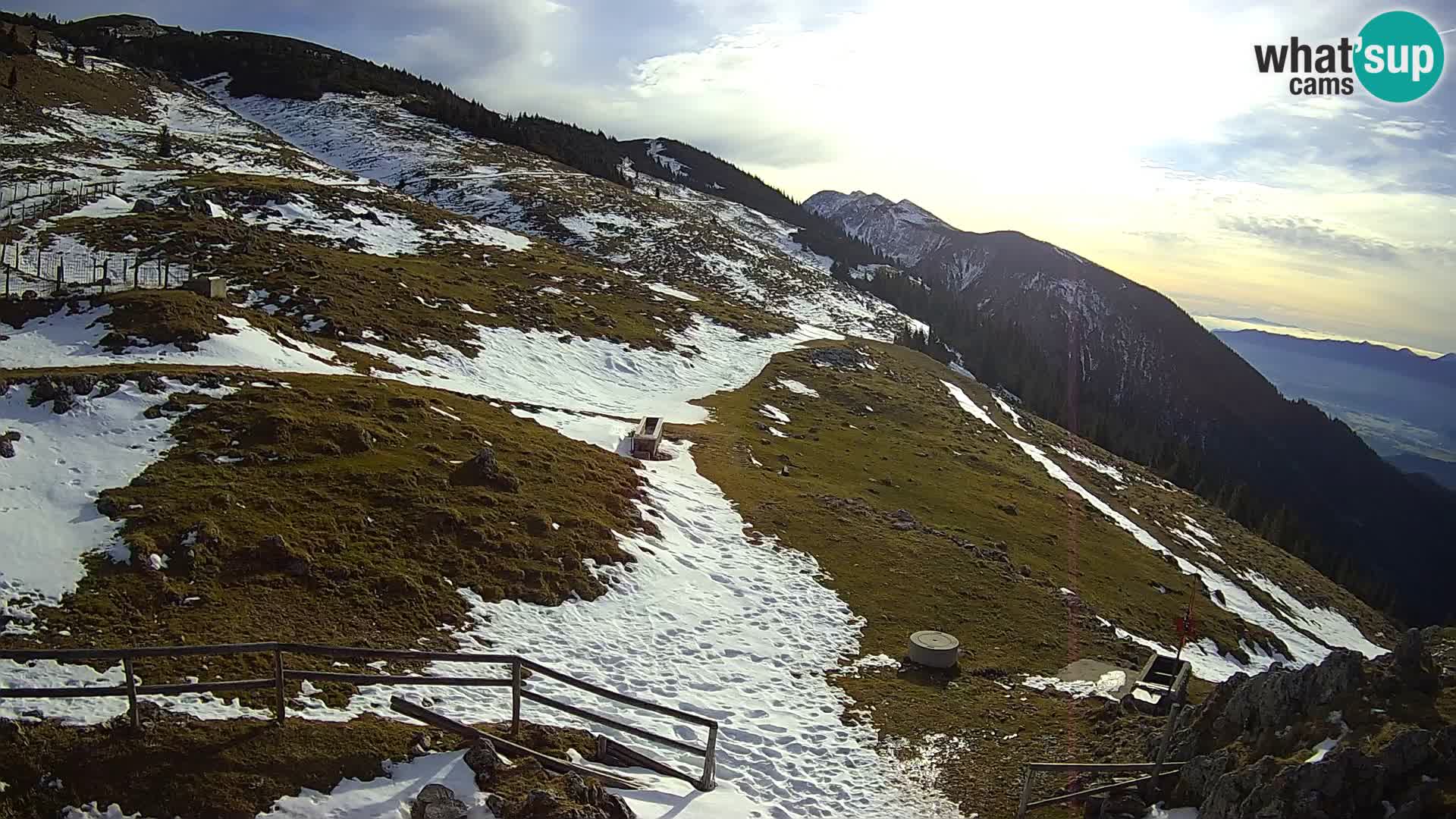 Struška nad Jesenicami Live webcam planina Svečica (Belška planina) – Karavanke – Slovenia