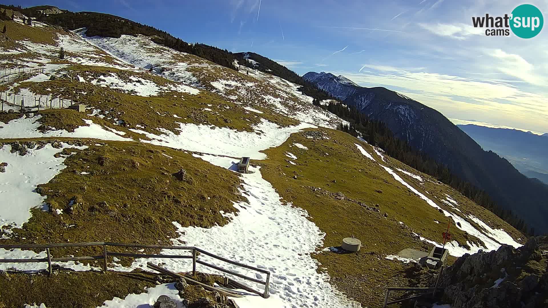 Struška nad Jesenicami Live webcam planina Svečica (Belška planina) – Karavanke – Slovenia