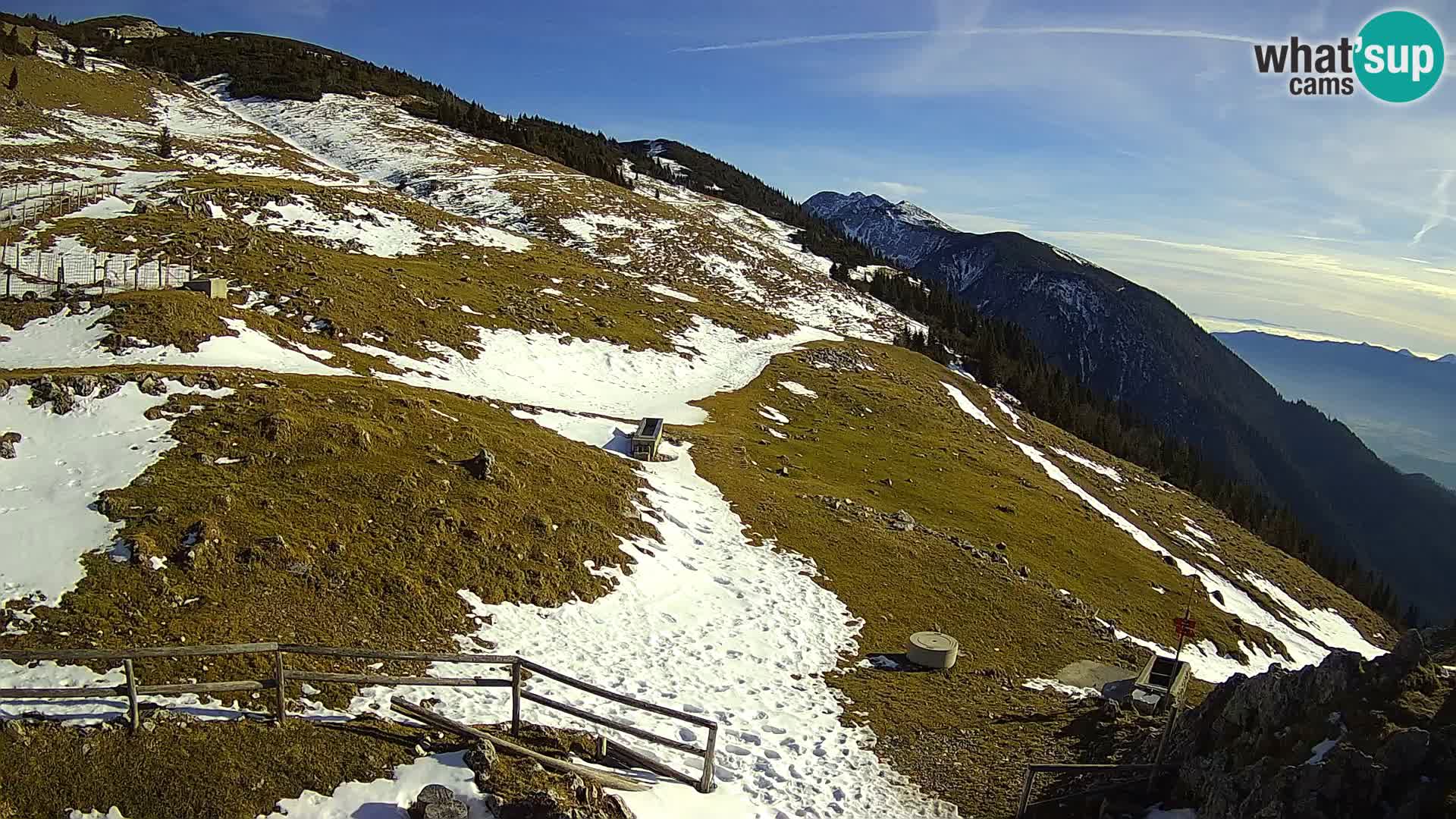 Struška nad Jesenicami camera en vivo planina Svečica (Belška planina) – Karavanke – Eslovenia