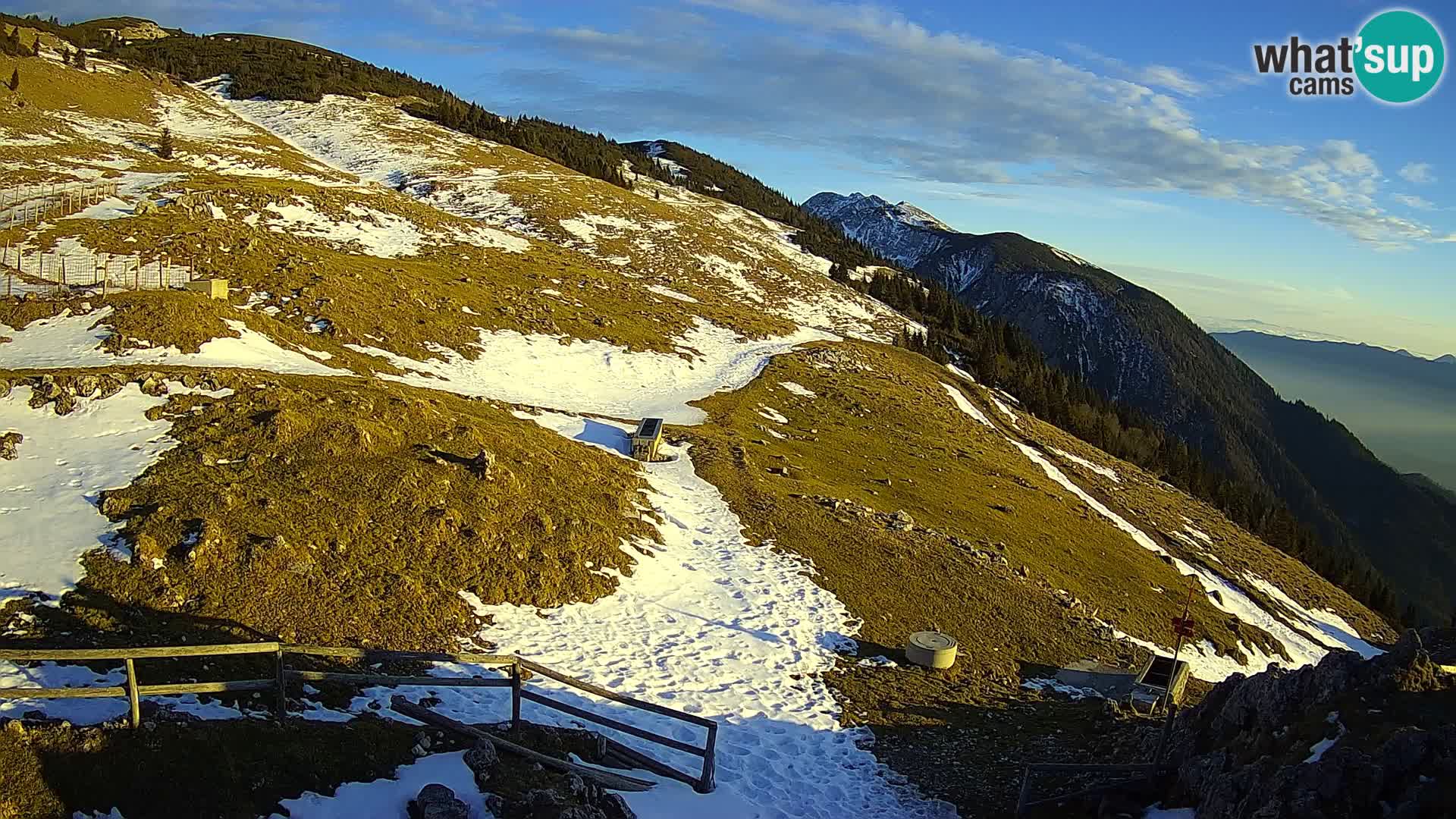 Struška nad Jesenicami Live webcam planina Svečica (Belška planina) – Karavanke – Slovenia