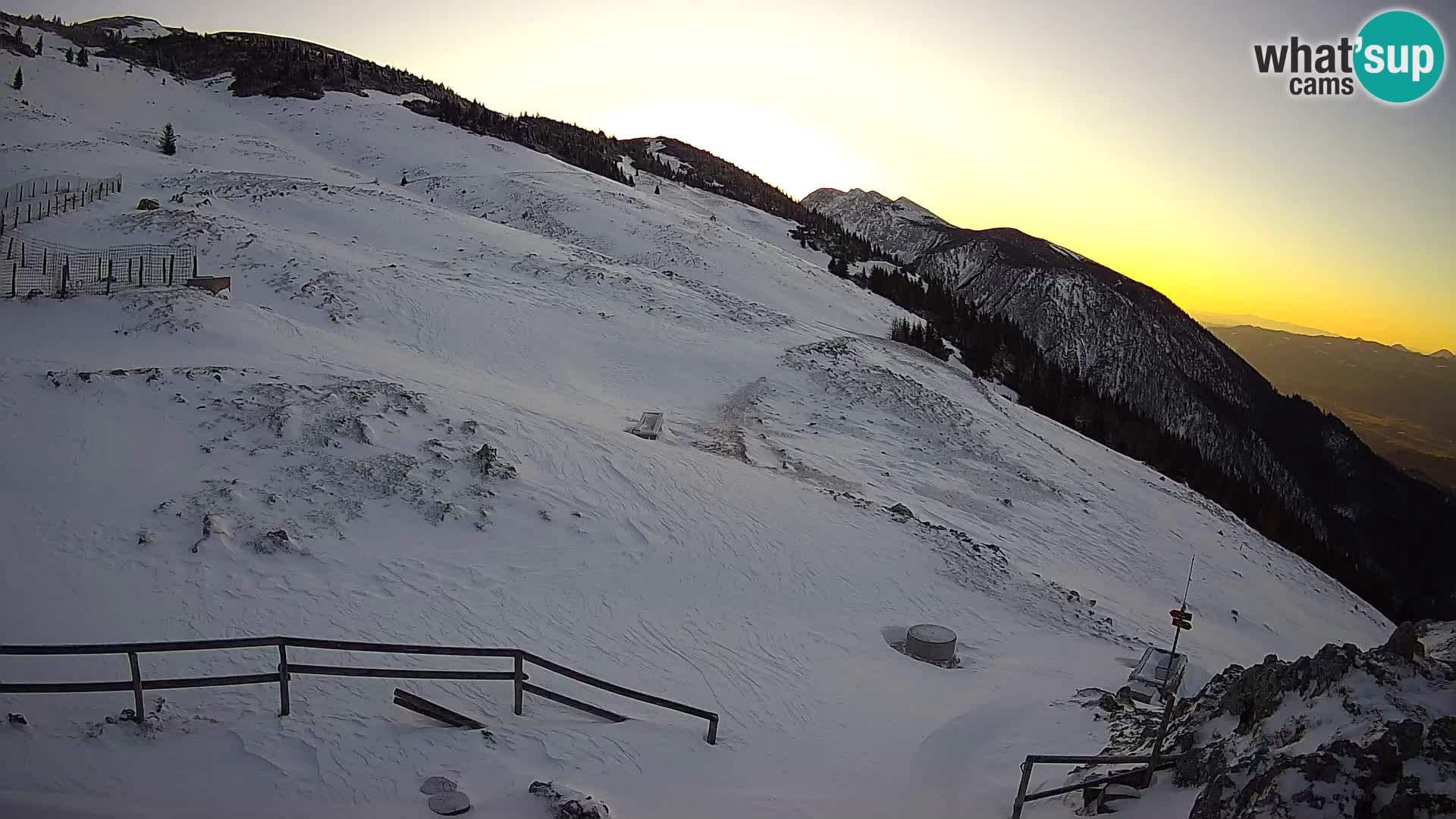 Struška nad Jesenicami Live webcam planina Svečica (Belška planina) – Karavanke – Slovénie