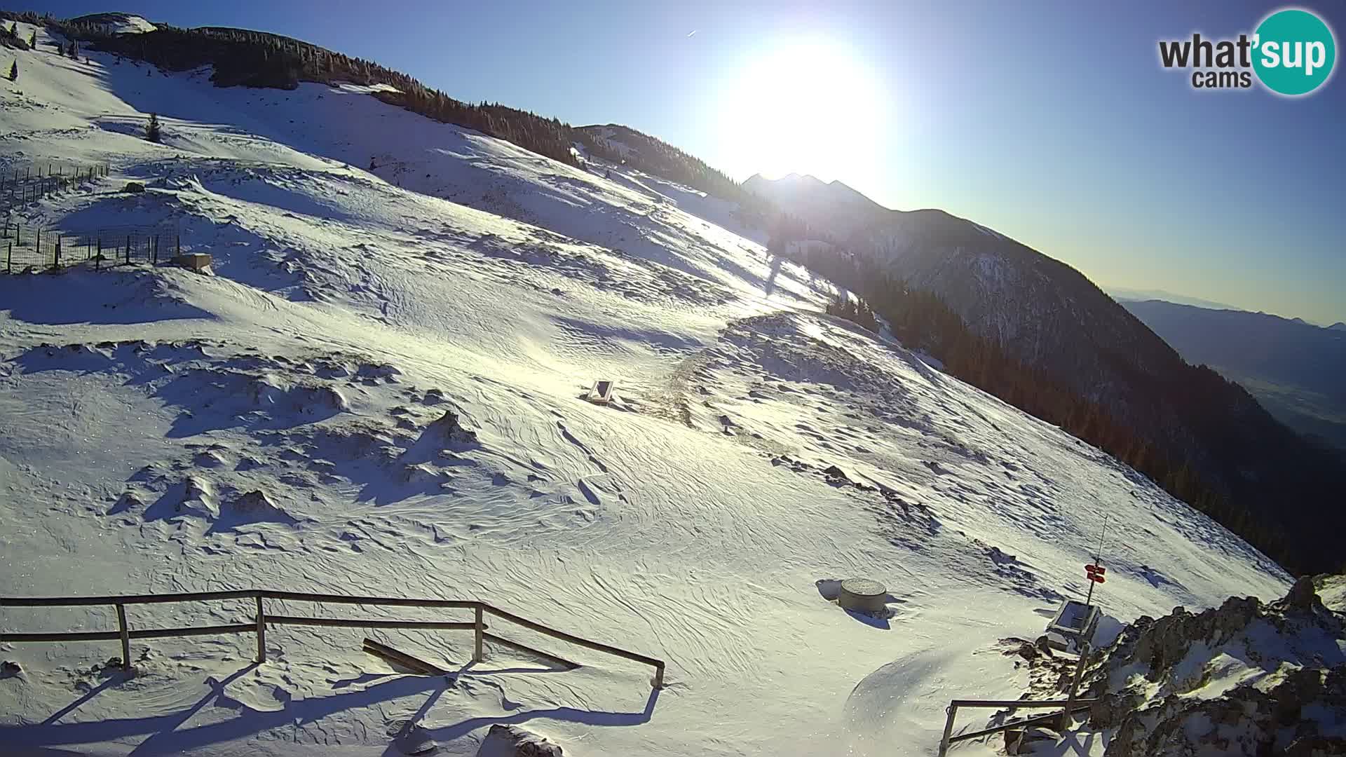 Struška nad Jesenicami camera en vivo planina Svečica (Belška planina) – Karavanke – Eslovenia