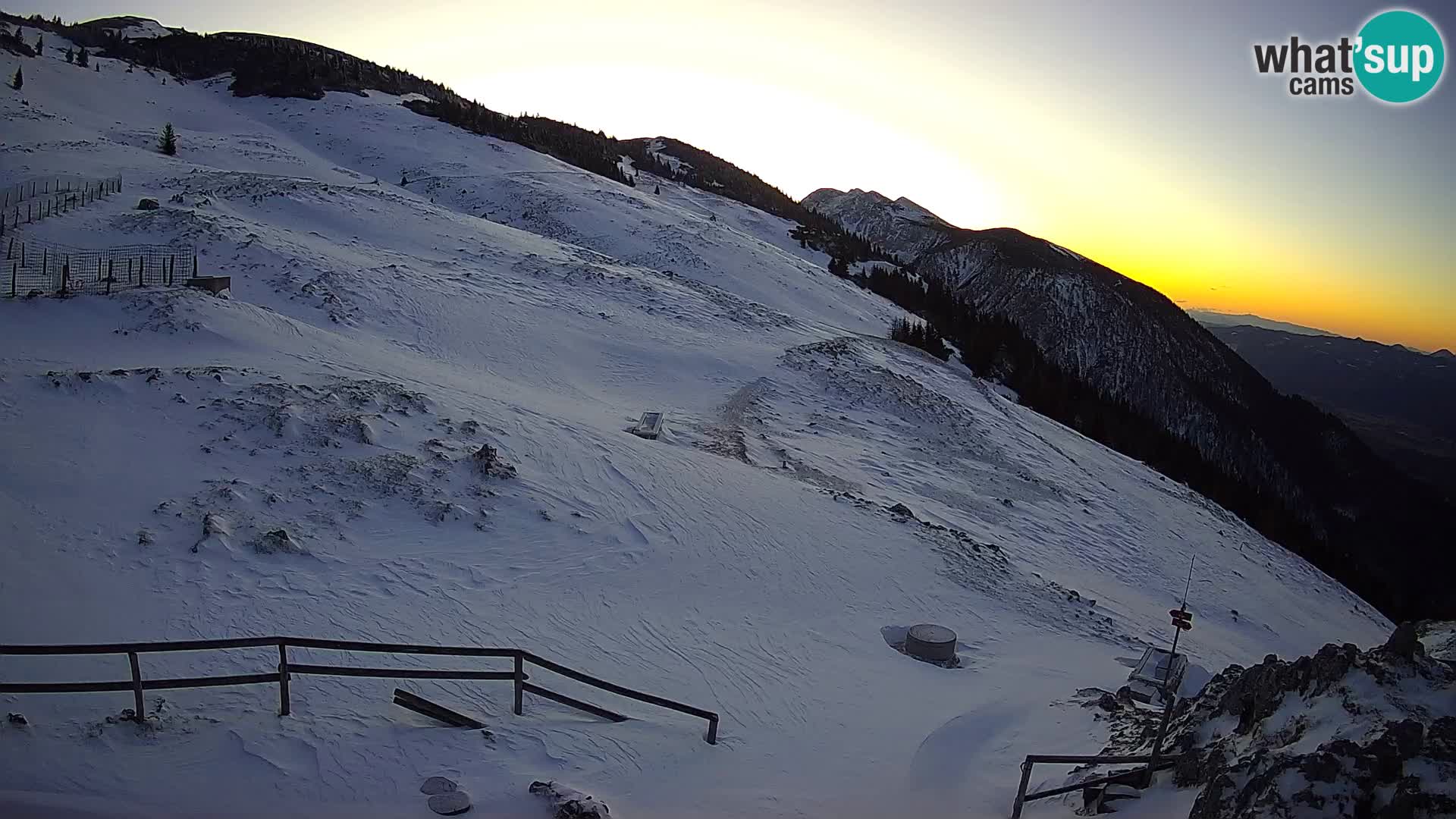 Struška nad Jesenicami Live webcam planina Svečica (Belška planina) – Karavanke – Slovénie