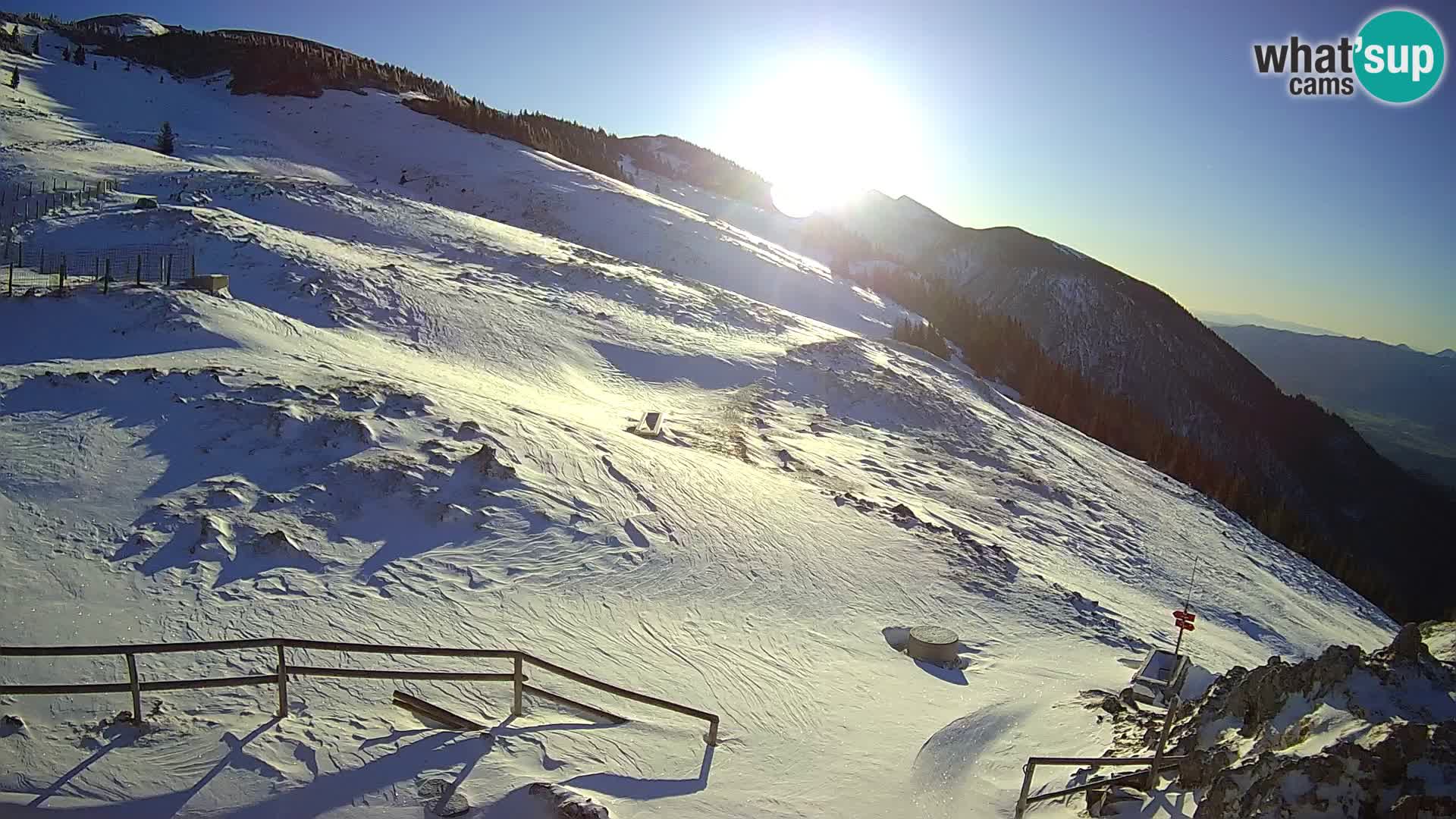 Struška nad Jesenicami Live webcam planina Svečica (Belška planina) – Karavanke – Slovenia