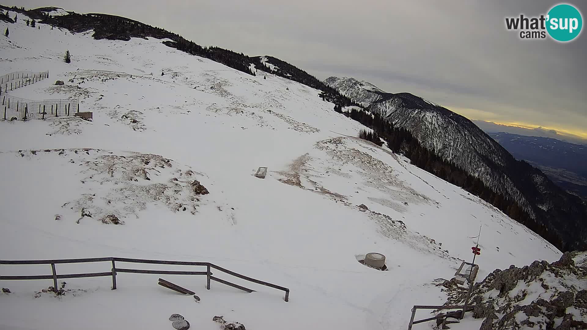 Struška nad Jesenicami Live webcam planina Svečica (Belška planina) – Karavanke – Slovenia