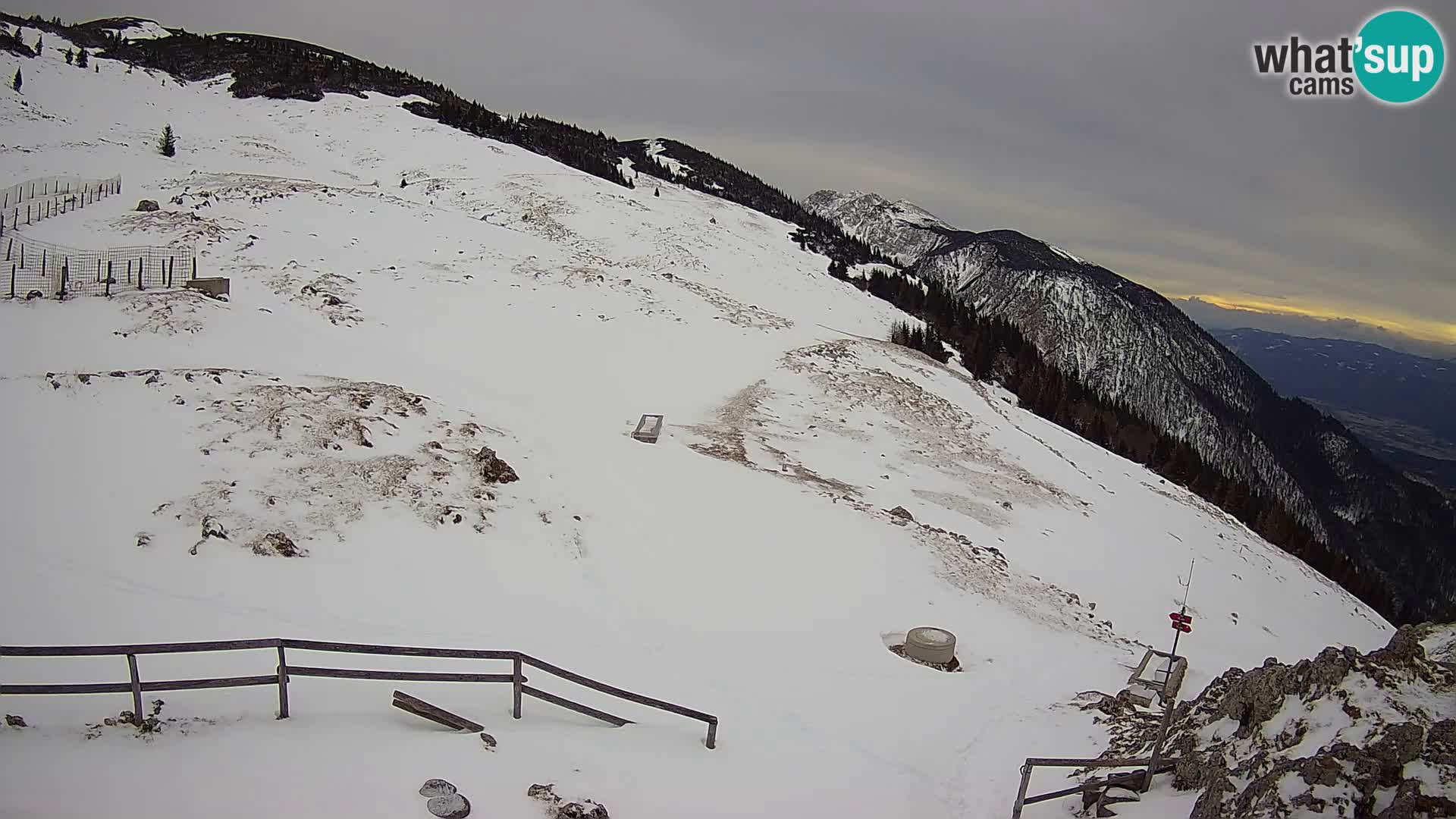 Struška nad Jesenicami Live webcam planina Svečica (Belška planina) – Karavanke – Slovenia