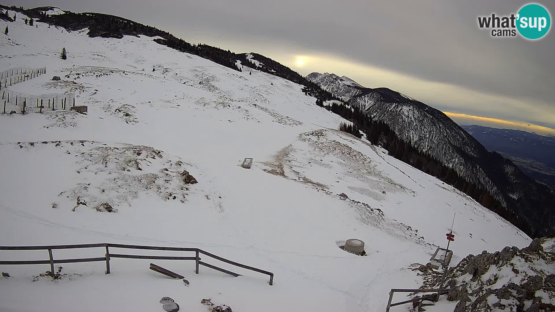 Struška nad Jesenicami Livecam planina Svečica (Belška planina) – Karavanke – Slowenien