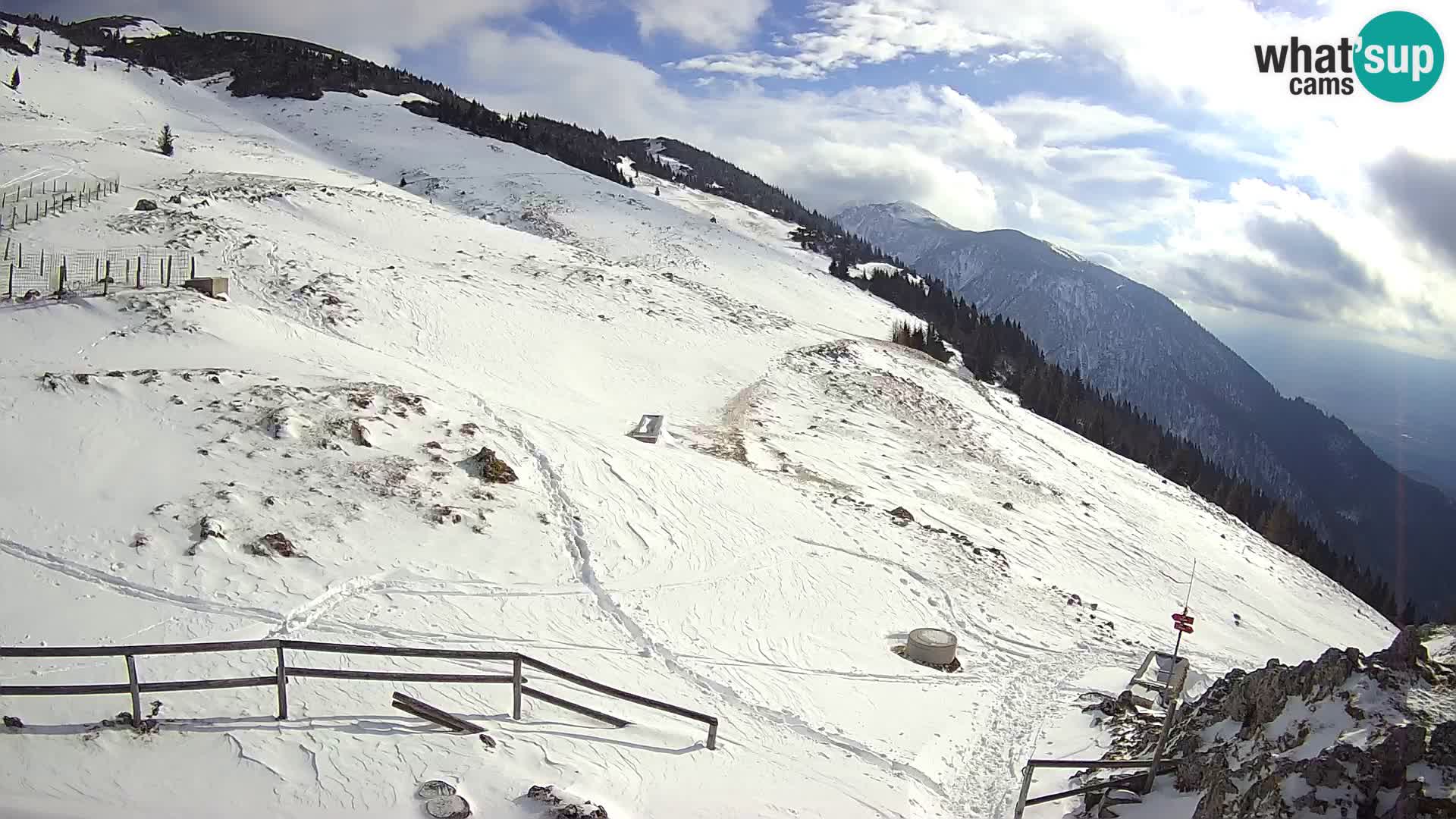 Struška nad Jesenicami Live webcam planina Svečica (Belška planina) – Karavanke – Slovenia