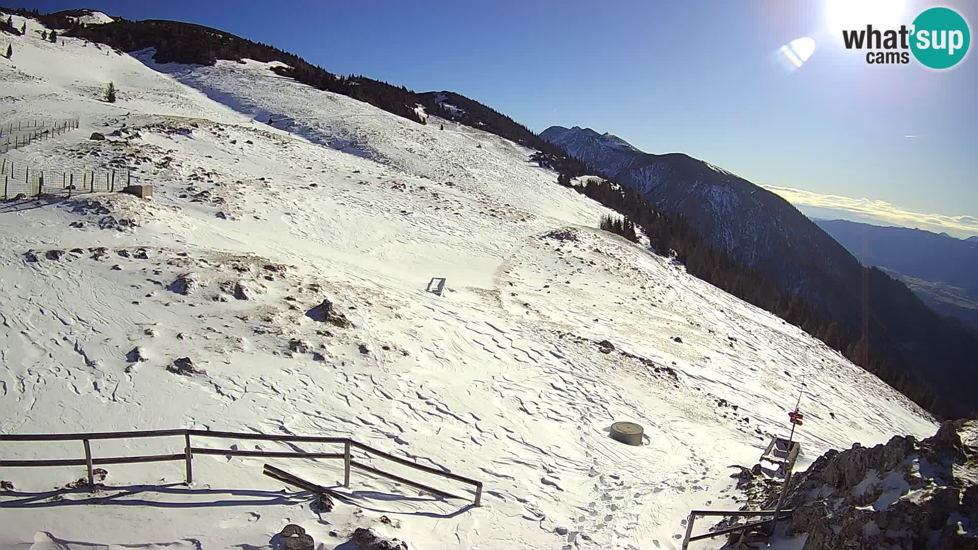 Struška nad Jesenicami camera en vivo planina Svečica (Belška planina) – Karavanke – Eslovenia