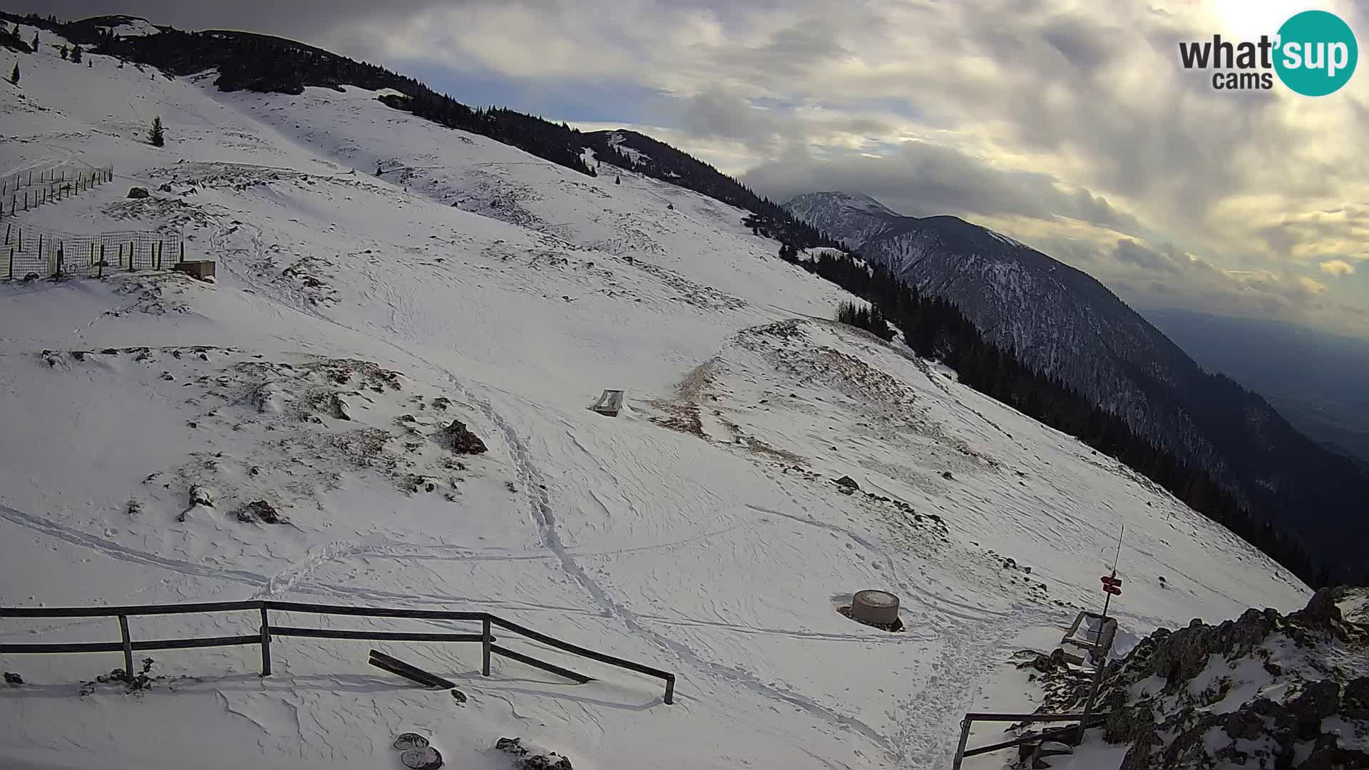 Struška nad Jesenicami Live webcam planina Svečica (Belška planina) – Karavanke – Slovenia