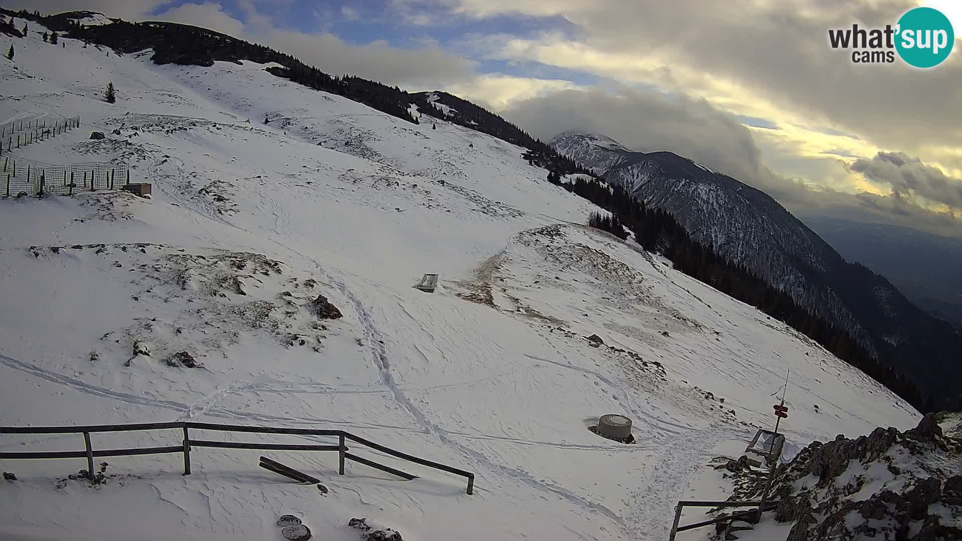 Struška nad Jesenicami Livecam planina Svečica (Belška planina) – Karavanke – Slowenien