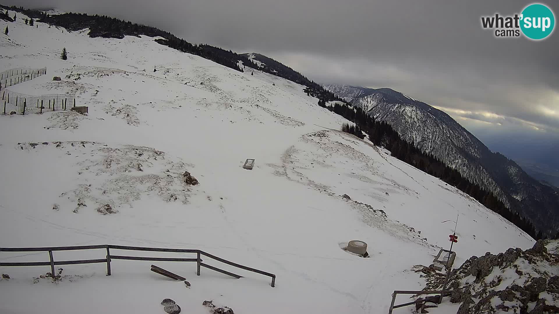 Struška nad Jesenicami Live webcam planina Svečica (Belška planina) – Karavanke – Slovenia